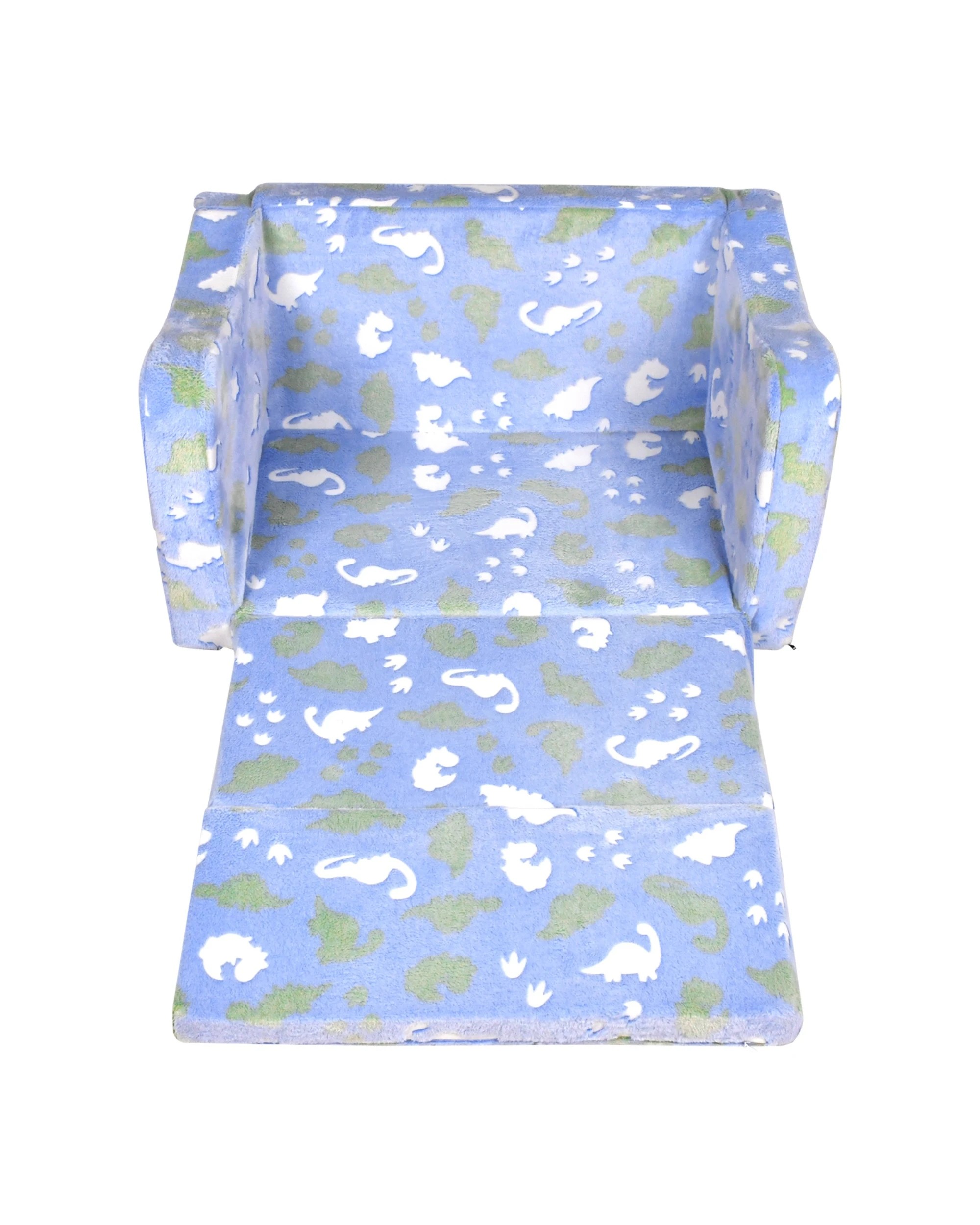 7 Advwin 2-in-1 Kids Flip Open Sofa Couch Foldable Bed, 7 of 8