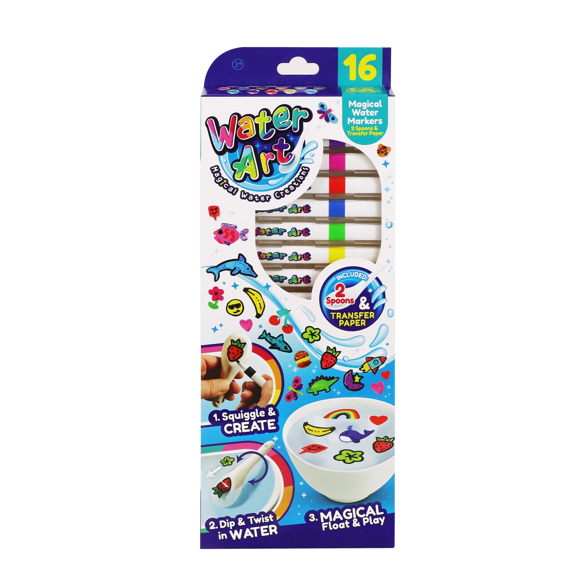 1 ToyMonster Water Art Markers 16 Pack - Multi, 1 of 6