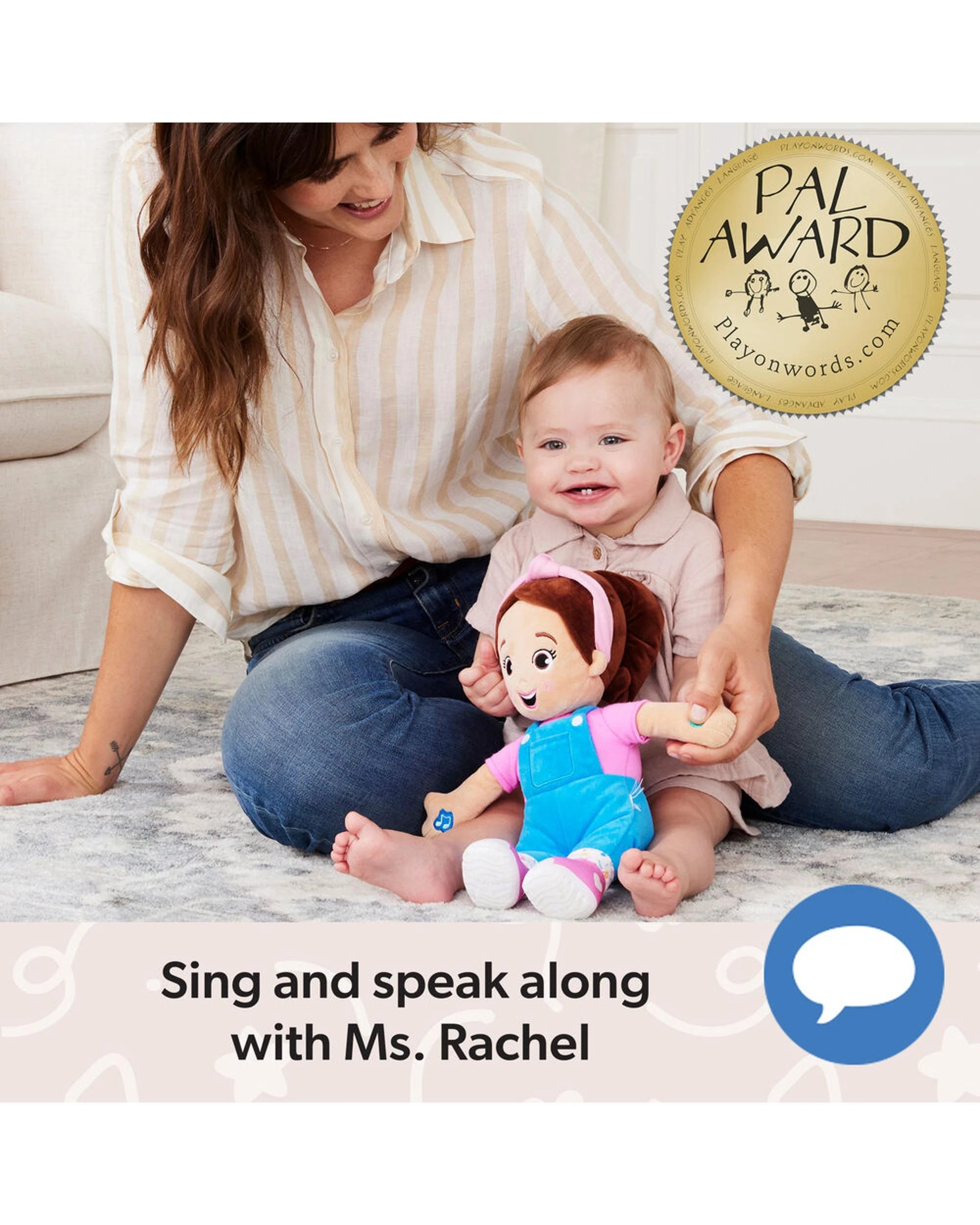 5 KIDdesigns Ms Rachel Animated Speak and Sing Doll, 5 of 6