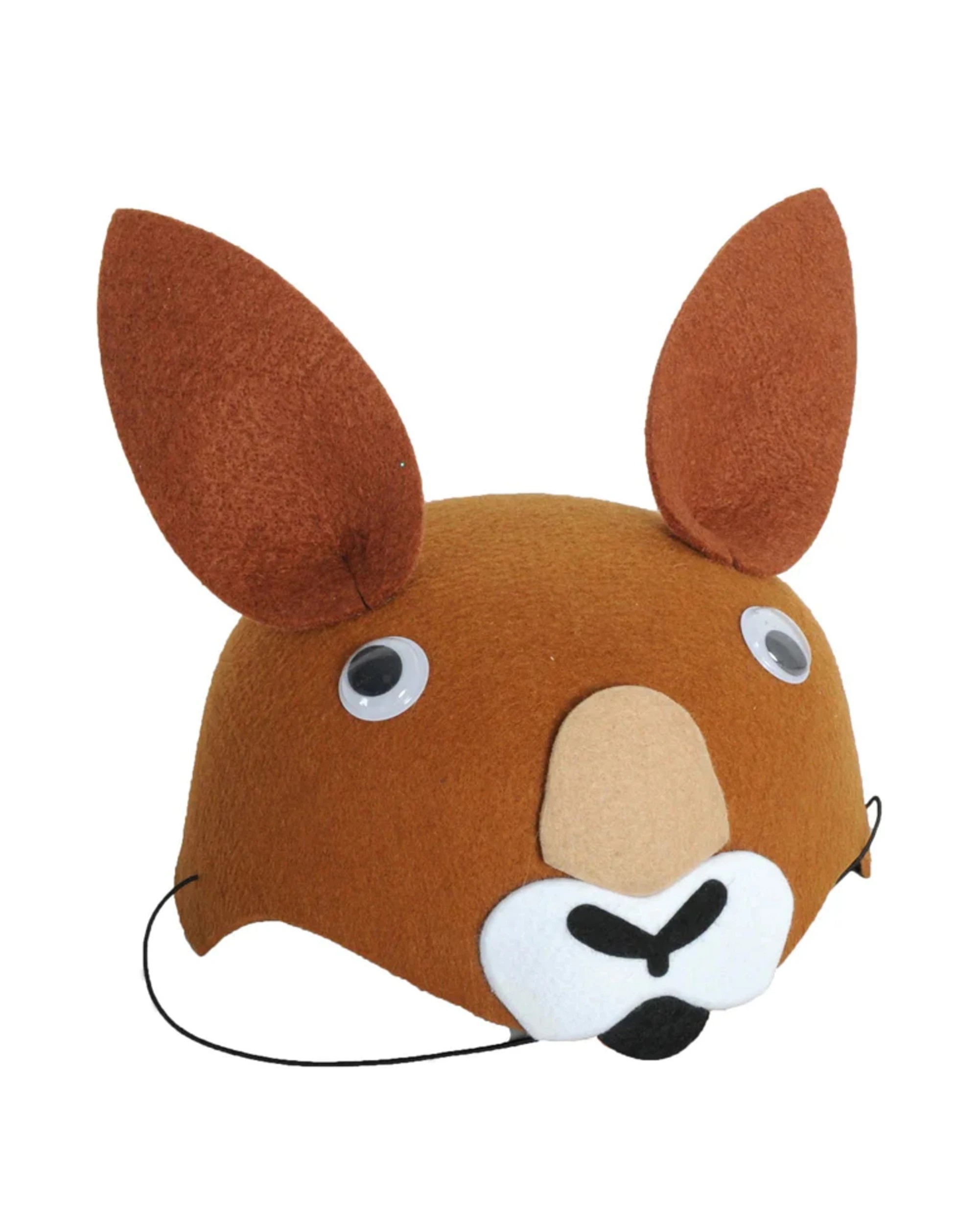 1 Partyrama Kangaroo Felt Hat - Brown, 1 of 1