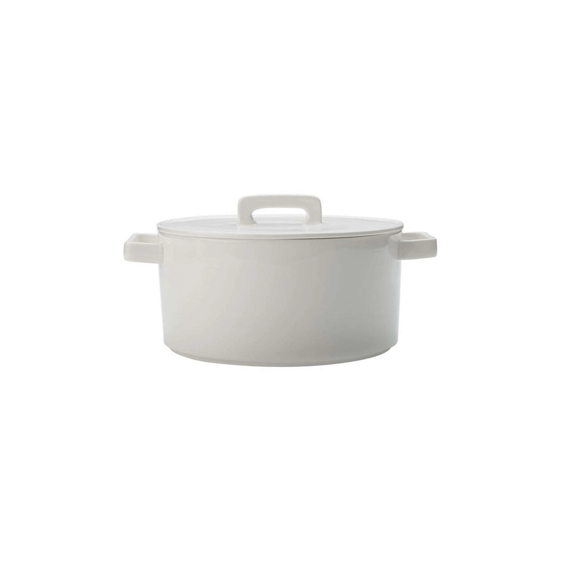 2 Maxwell & Williams Epicurious Porcelain Round Casserole 2.6l With Lid
 - White, 2 of 3