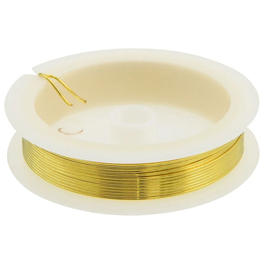 2 Born Designer Wire 20 Gauge 10m Gold, 2 of 2