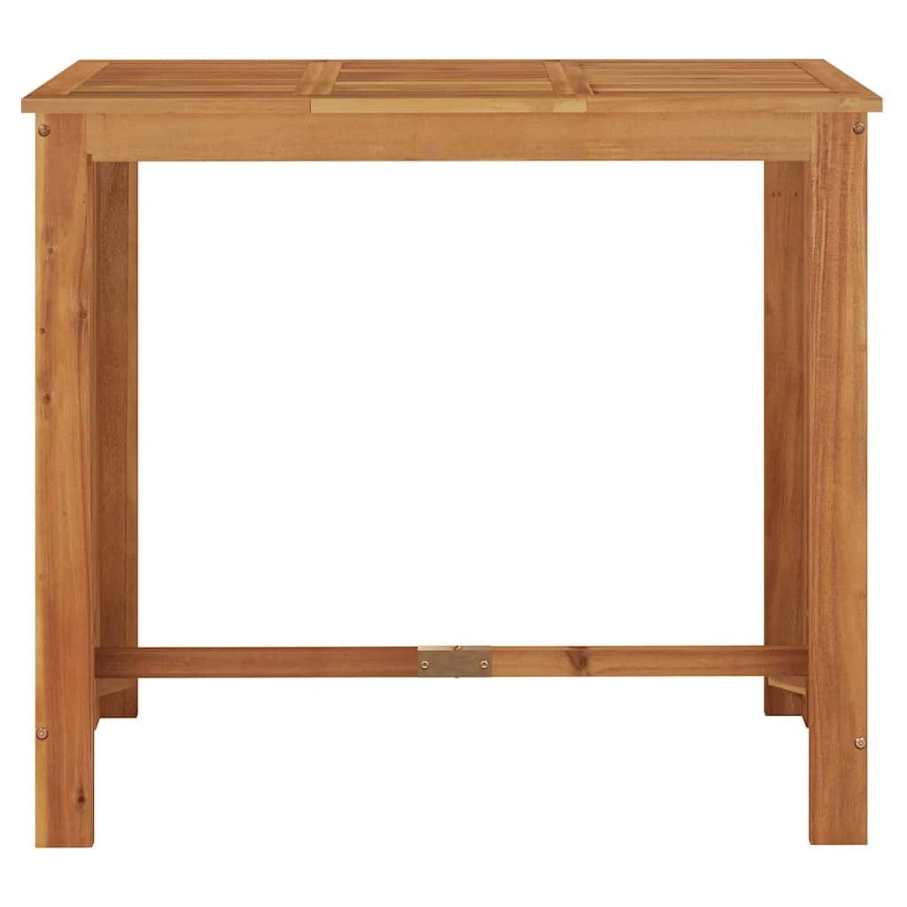 3 Vidaxl Garden Bar Table Solid Wood Acacia - Brown, 3 of 7