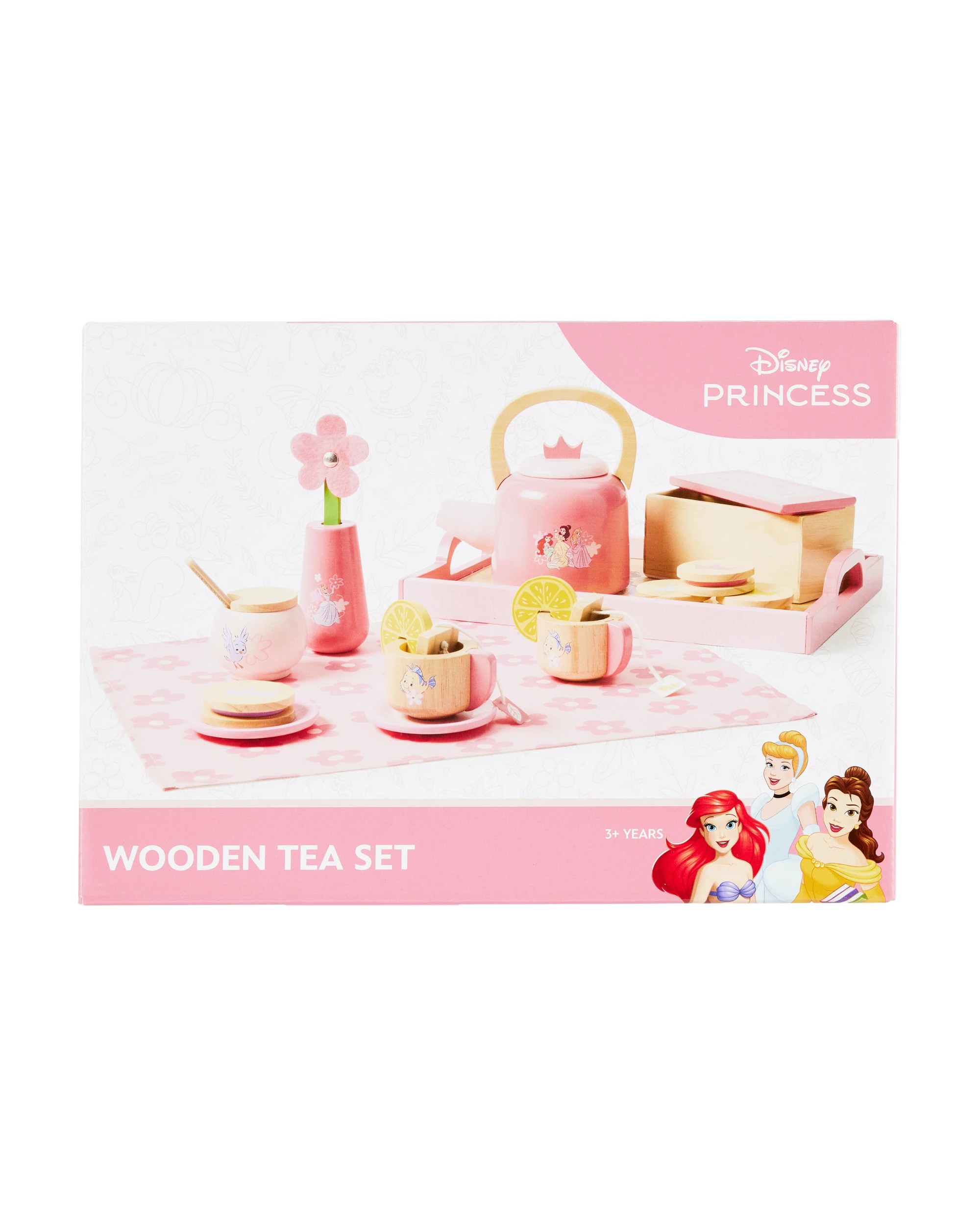 1 Disney Princess Wooden Tea Set, 1 of 9