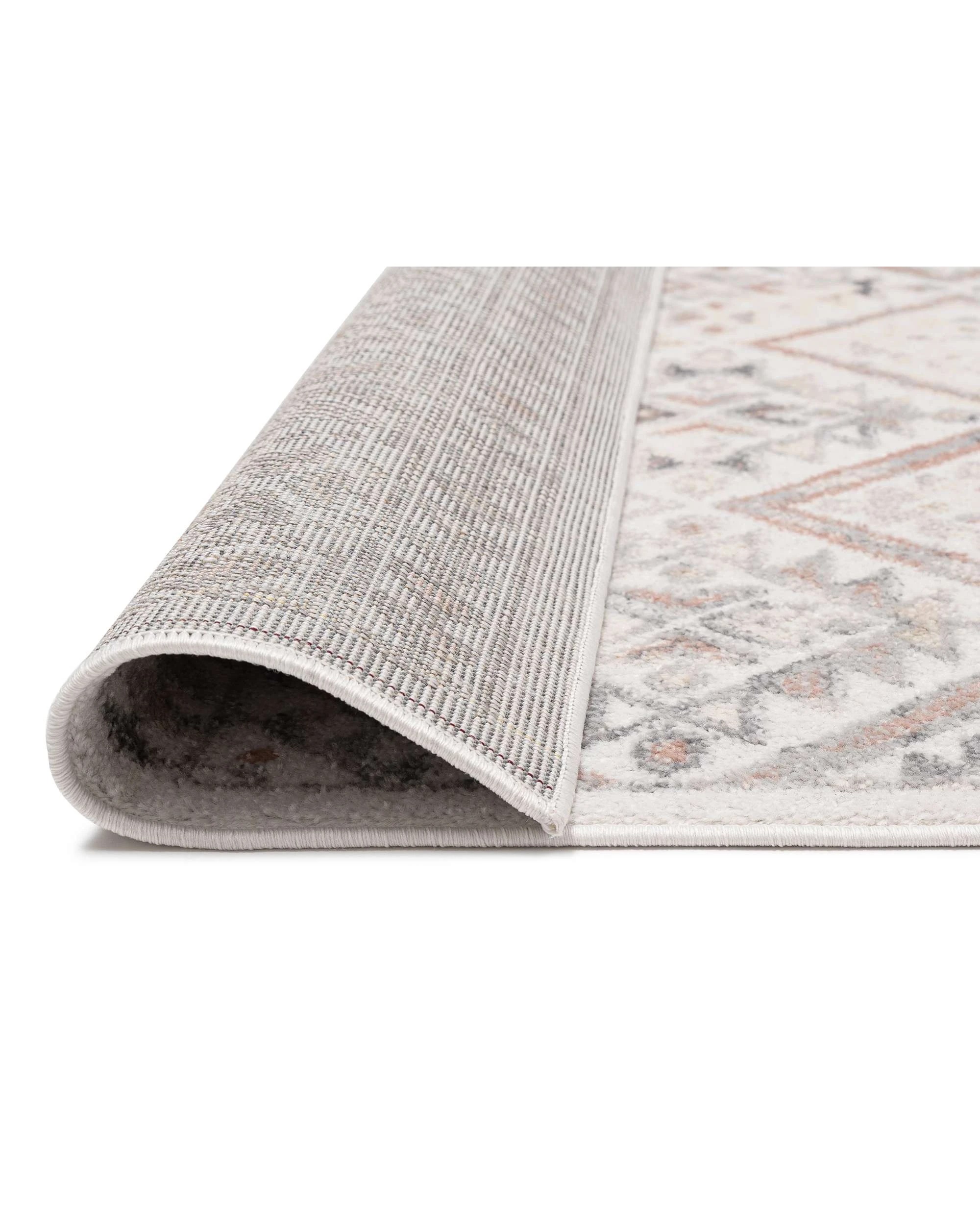 5 Loopsie Sorell Traditional Medallion Rug-370cm x 280cm - White, 5 of 8