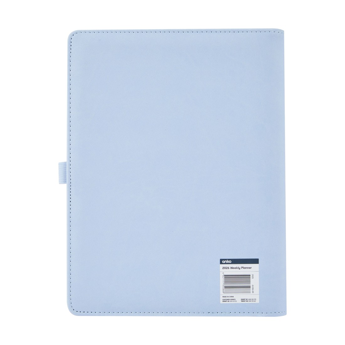 8 2026 Weekly Planner - Blue, 8 of 8