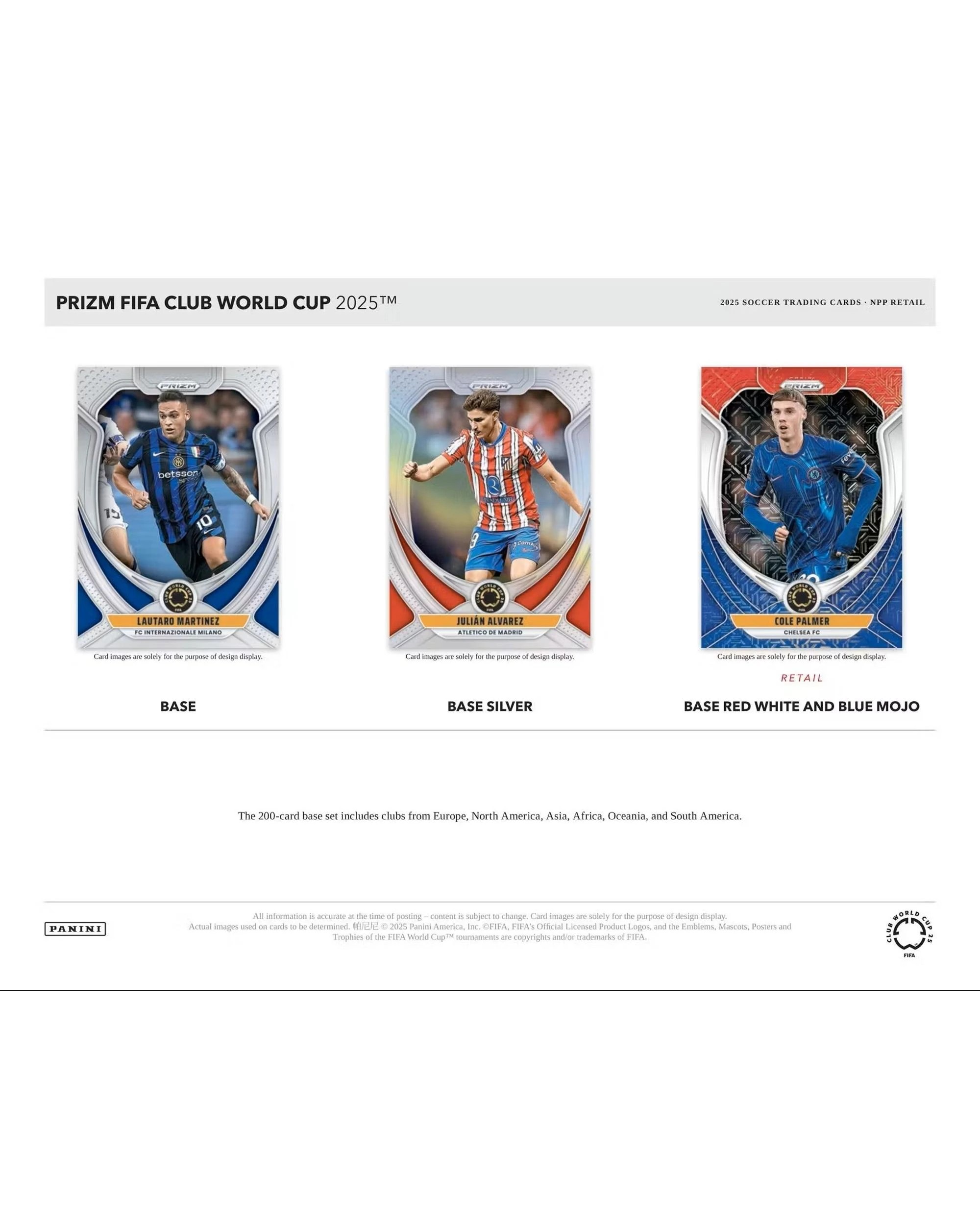 4 Panini 2025 FIFA Club World Cup Prizm Soccer Mega Box, 4 of 8