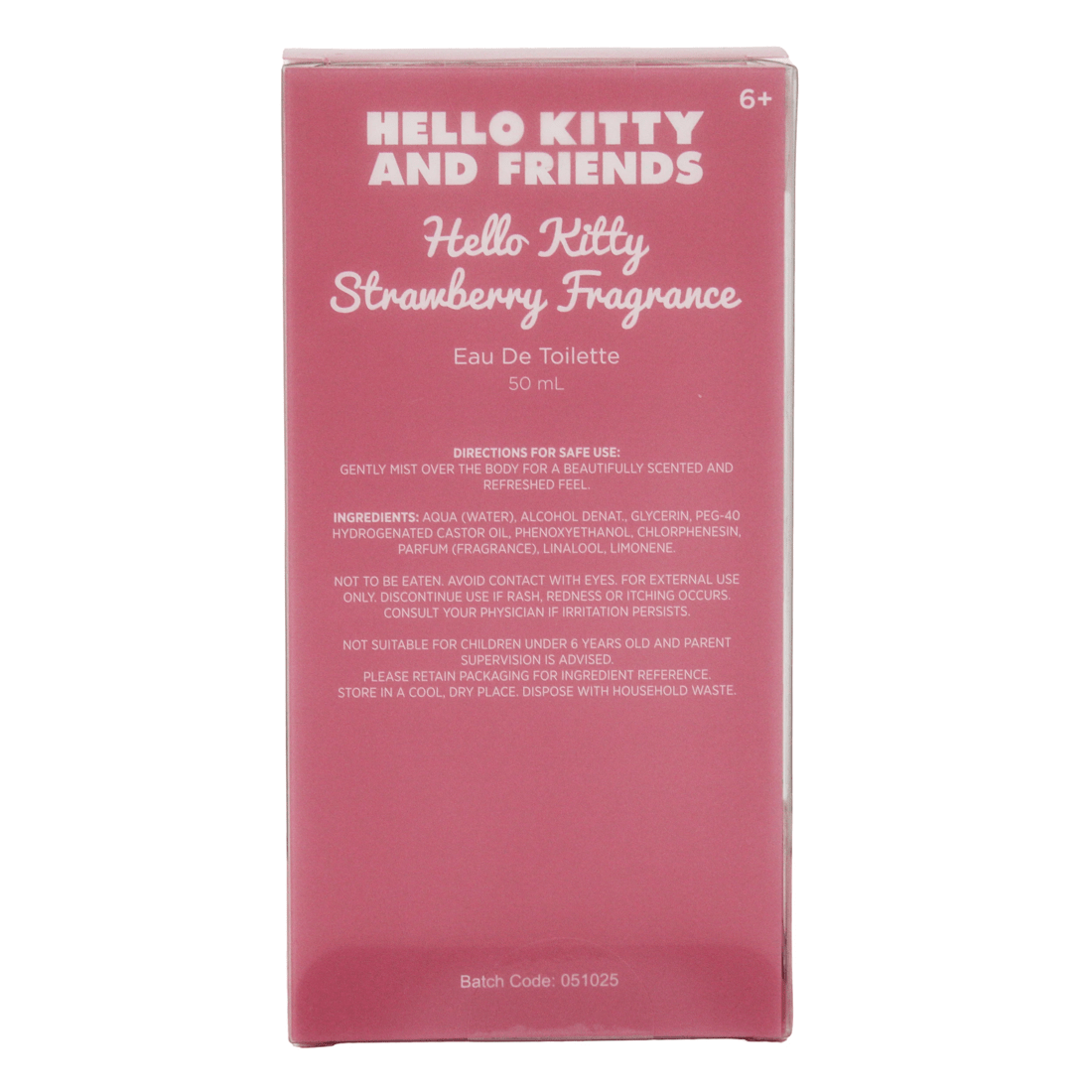 5 Hello Kitty and Friends Strawberry Fragrance Eau De Toilette 50ml, 5 of 5