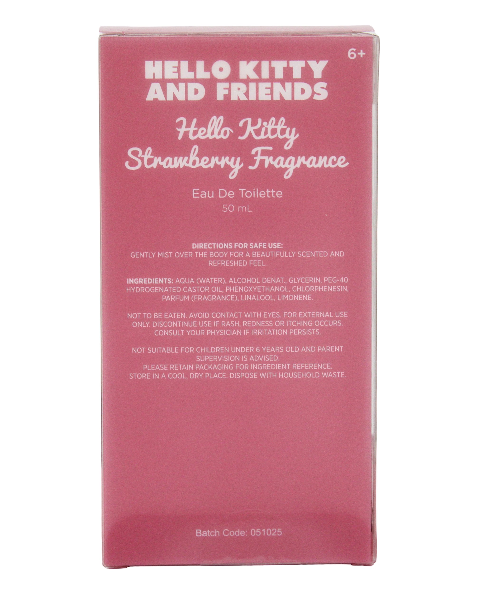 5 Hello Kitty and Friends Strawberry Fragrance Eau De Toilette 50ml, 5 of 5