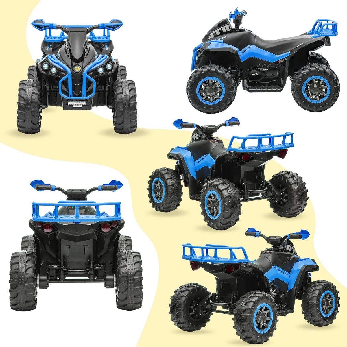 3 Fellow Kids Electric Ride On Car Toy Childrens Vehicle, 3 of 6