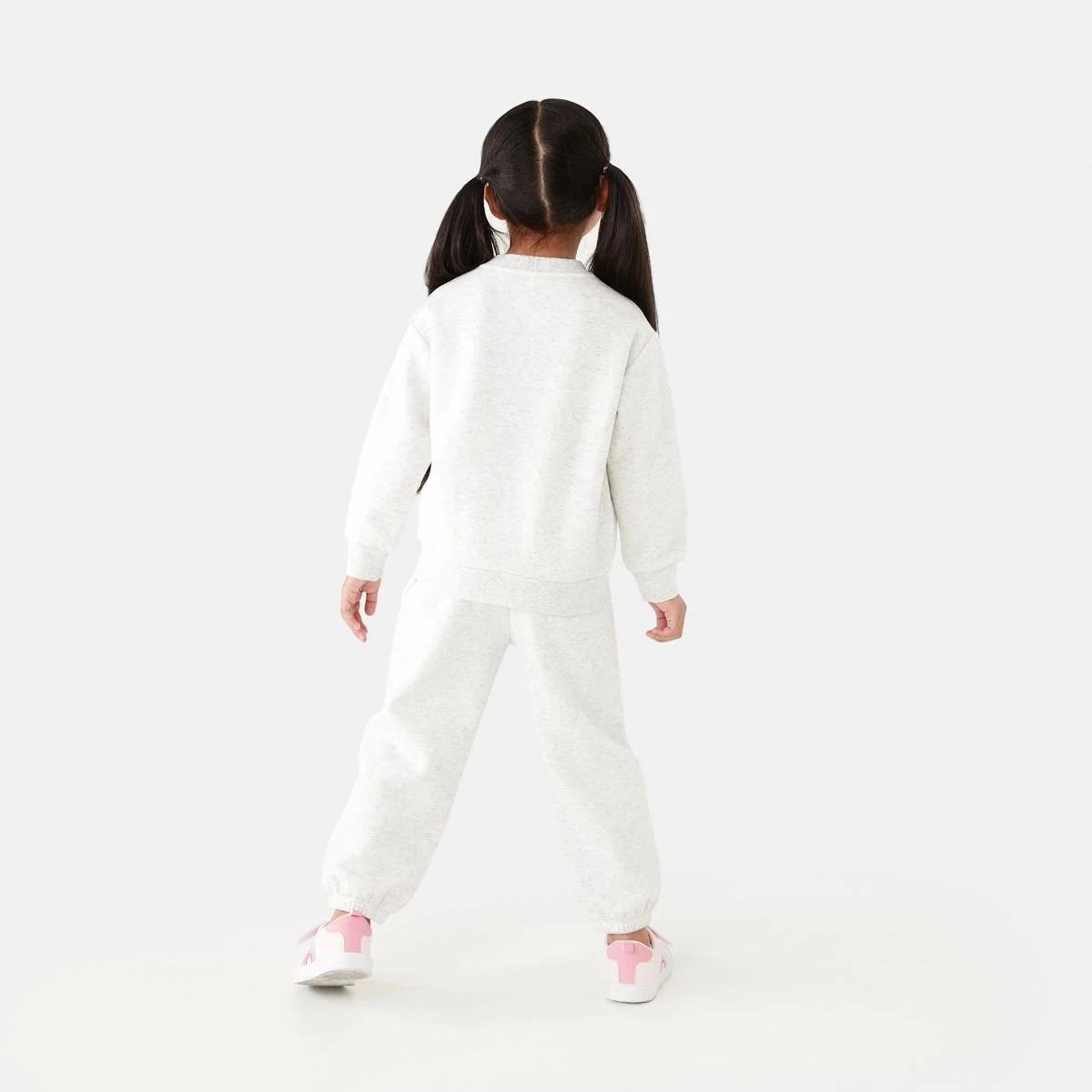 6 Crew Neck Sweater Wht Marle, 6 of 8