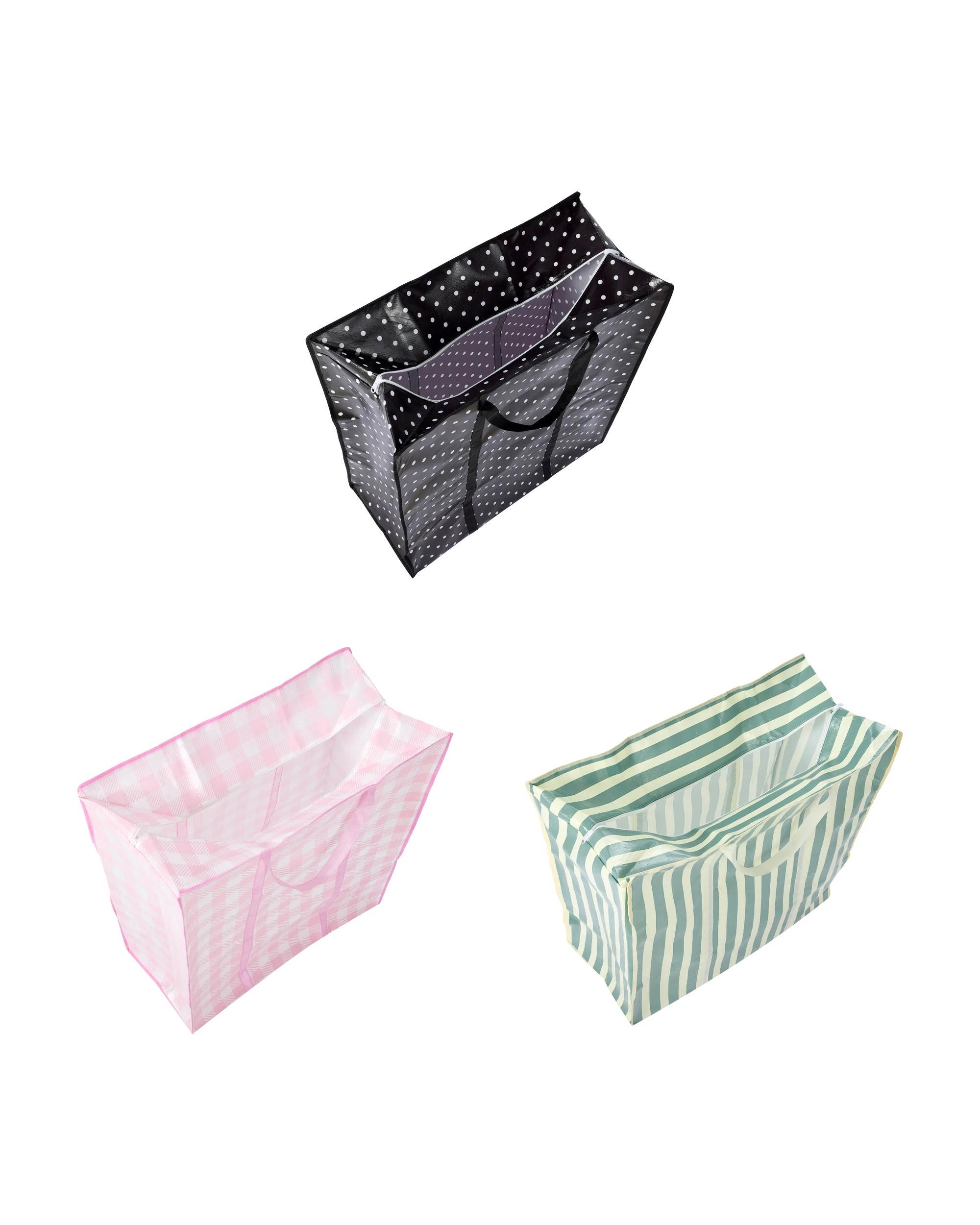 4 Jumbo PP Shopping Bag - Assorted, 4 of 9