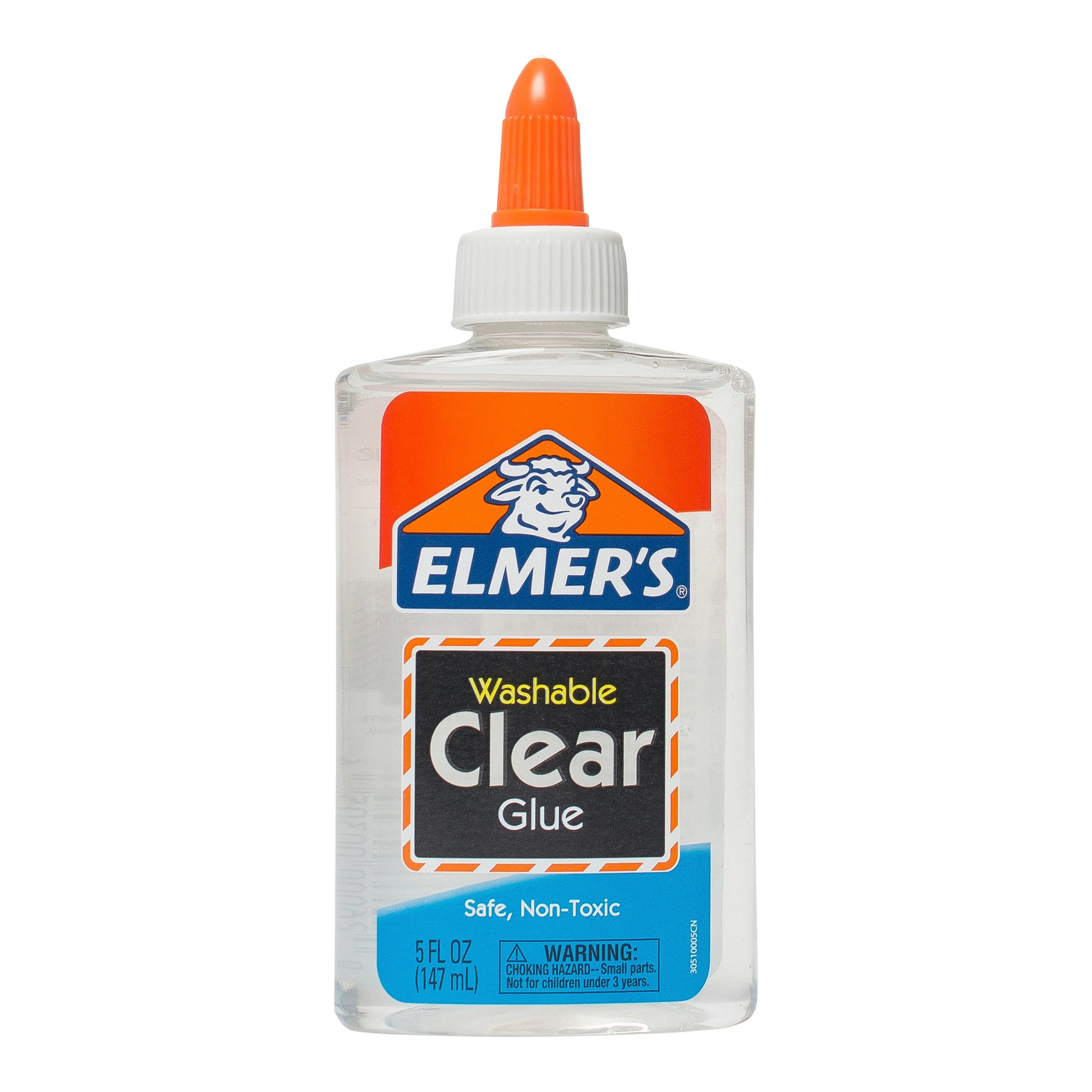 1 Elmer's Clear Liquid School Glue 147ml, 1 of 9