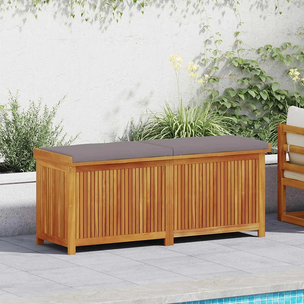 3 vidaXL cushion box Storage - Brown, 3 of 9