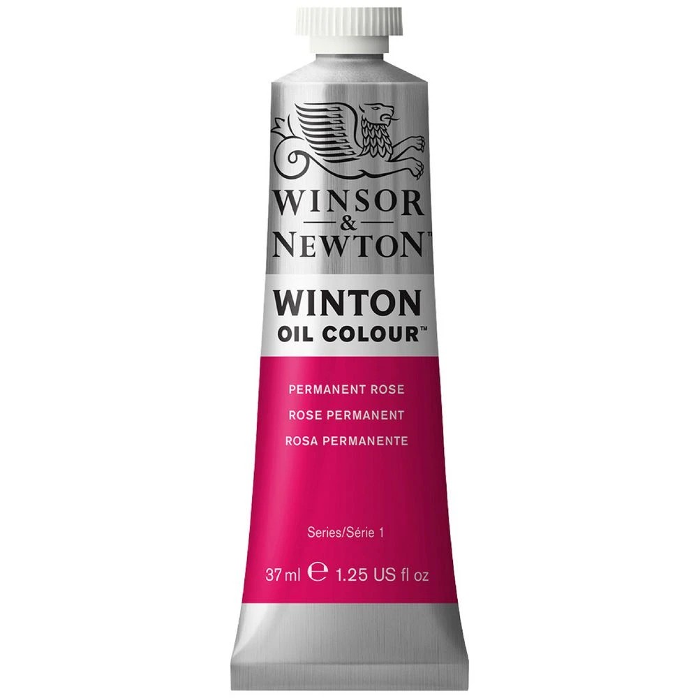 1 Winsor & Newton Winton Oil Colour 37mL Permanent Rose, 1 of 1