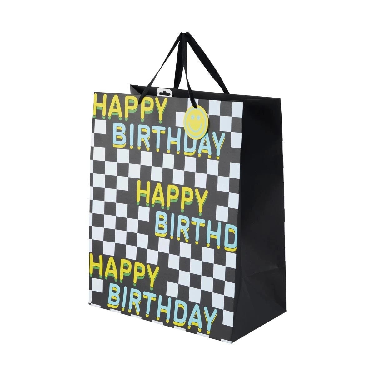 1 Racer Happy Birthday Jumbo Gift Bag, 1 of 5