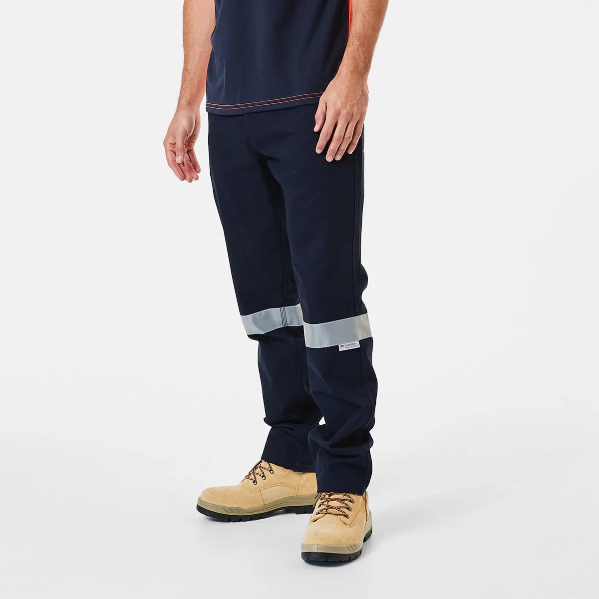 2 Workwear Reflective Tape Pants PARISIAN NIGHT, 2 of 6