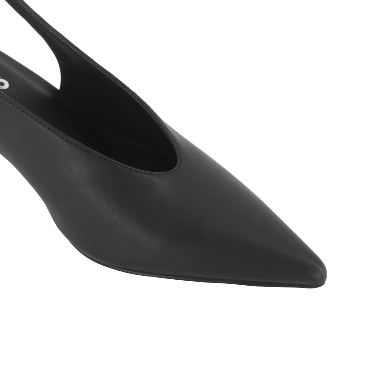 5 High Vamp Kitten Heels Black, 5 of 5