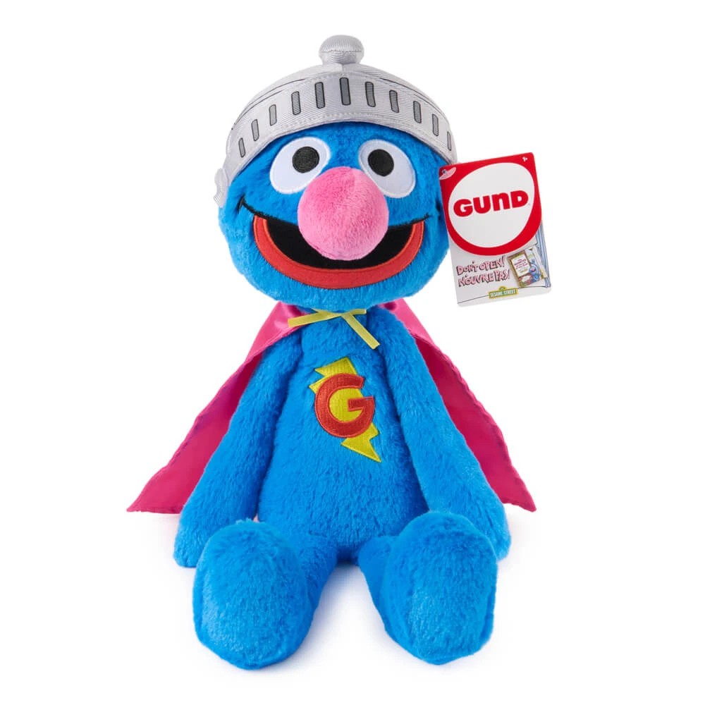 1 Sesame Street Toothpick Super Grover Plush Collectible Soft Toy Cute Plush Gift Ages 1+, 1 of 5