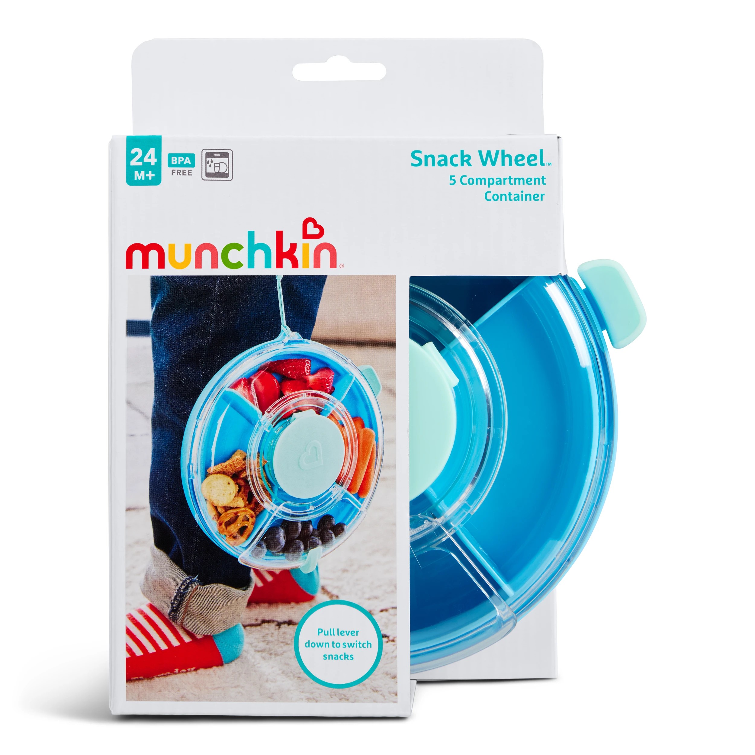 7 Munchkin Snack Wheel - Blue, 7 of 7