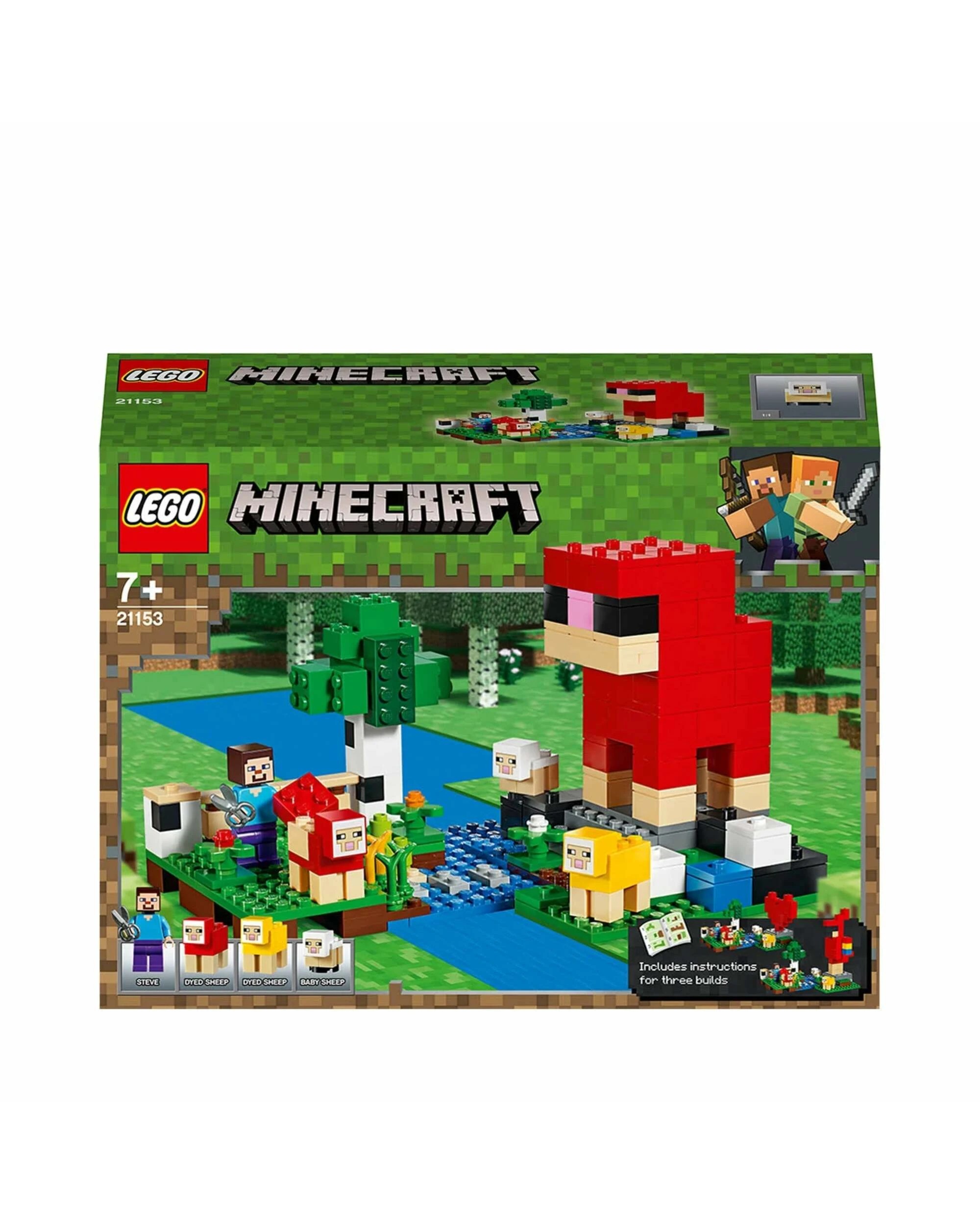 1 LEGO Minecraft The Wool Farm 21153, 1 of 1