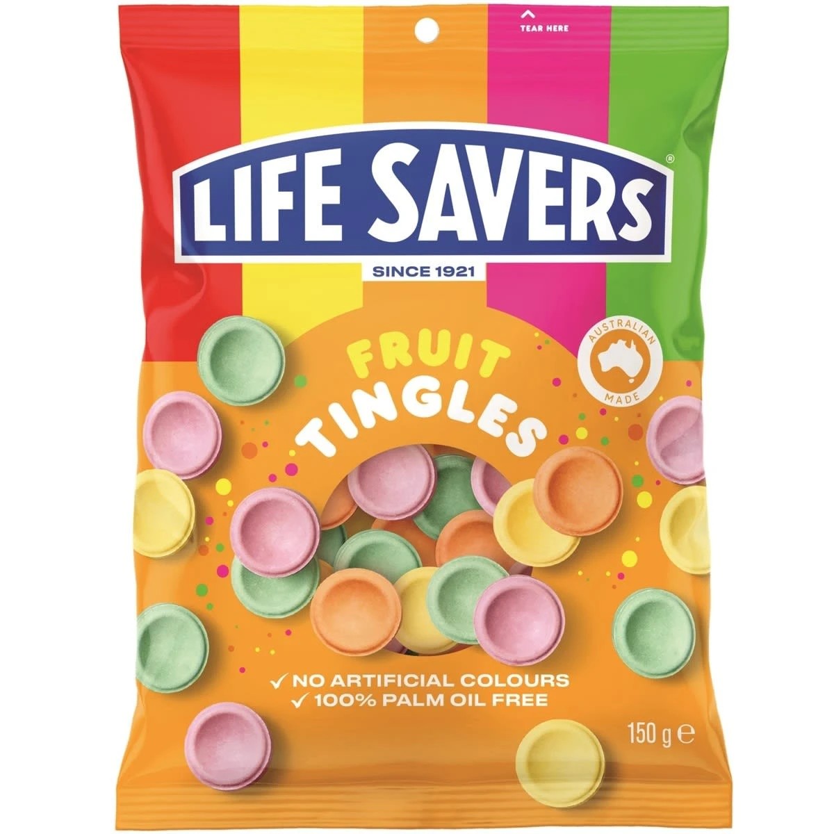 1 Life Savers Fruit Tingles 150g, 1 of 2