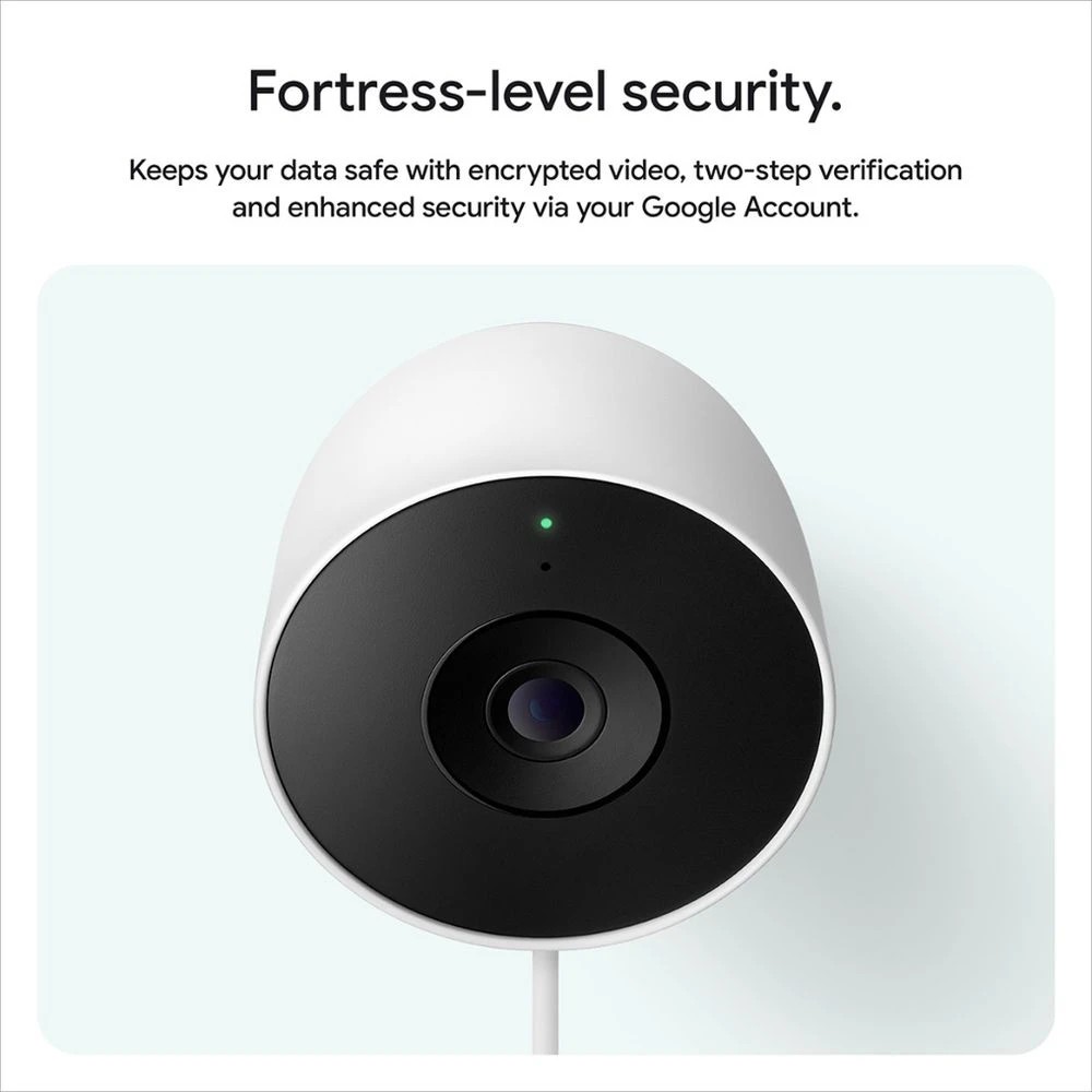 2 Google Nest Cam Outdoor (wired, 2nd gen), 2 of 8