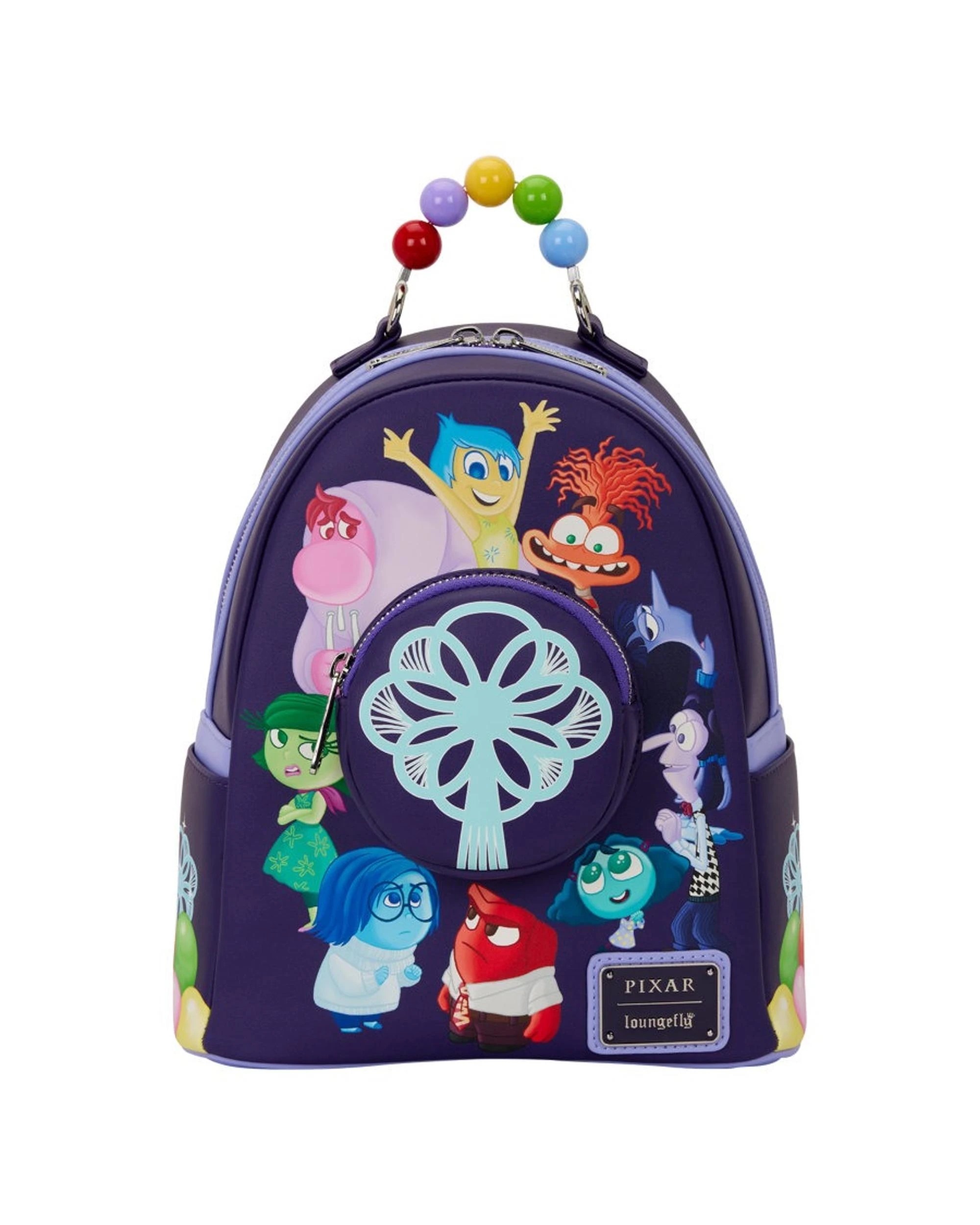 1 Loungefly Inside Out 2 Emotions Per-sonified Light-Up Mini Backpack, 1 of 7