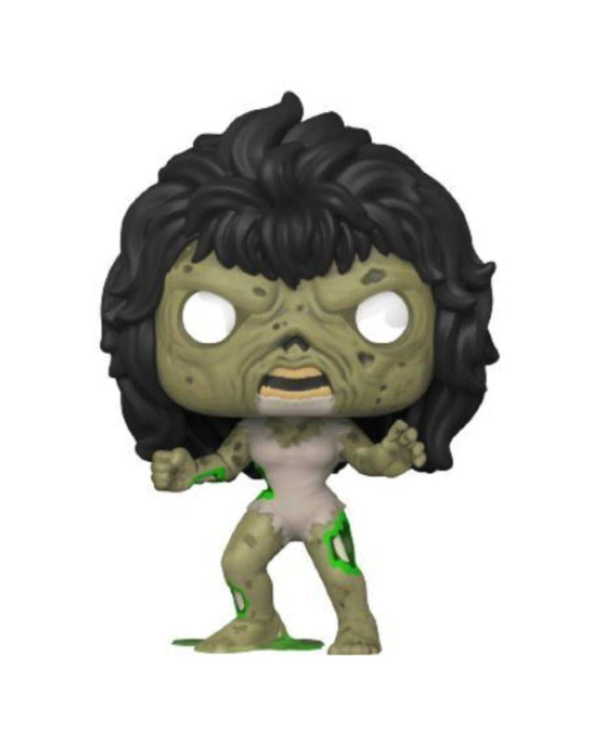 3 Pop Vinyl Figurine Marvel Zombies She-Hulk 10cm Collectable Action Figure - Green, 3 of 3