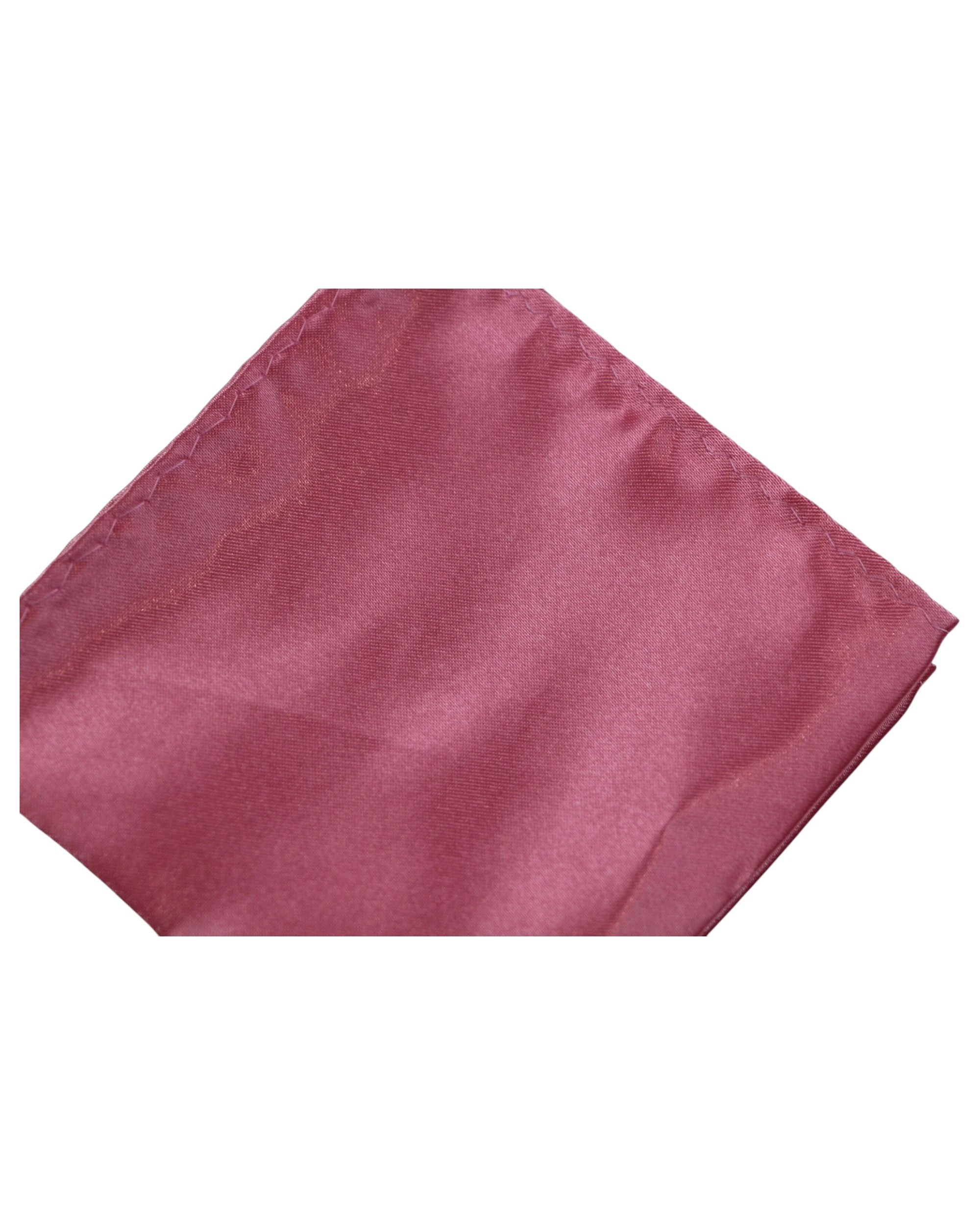 2 Zasel Mens Pocket Square - Pink, 2 of 3