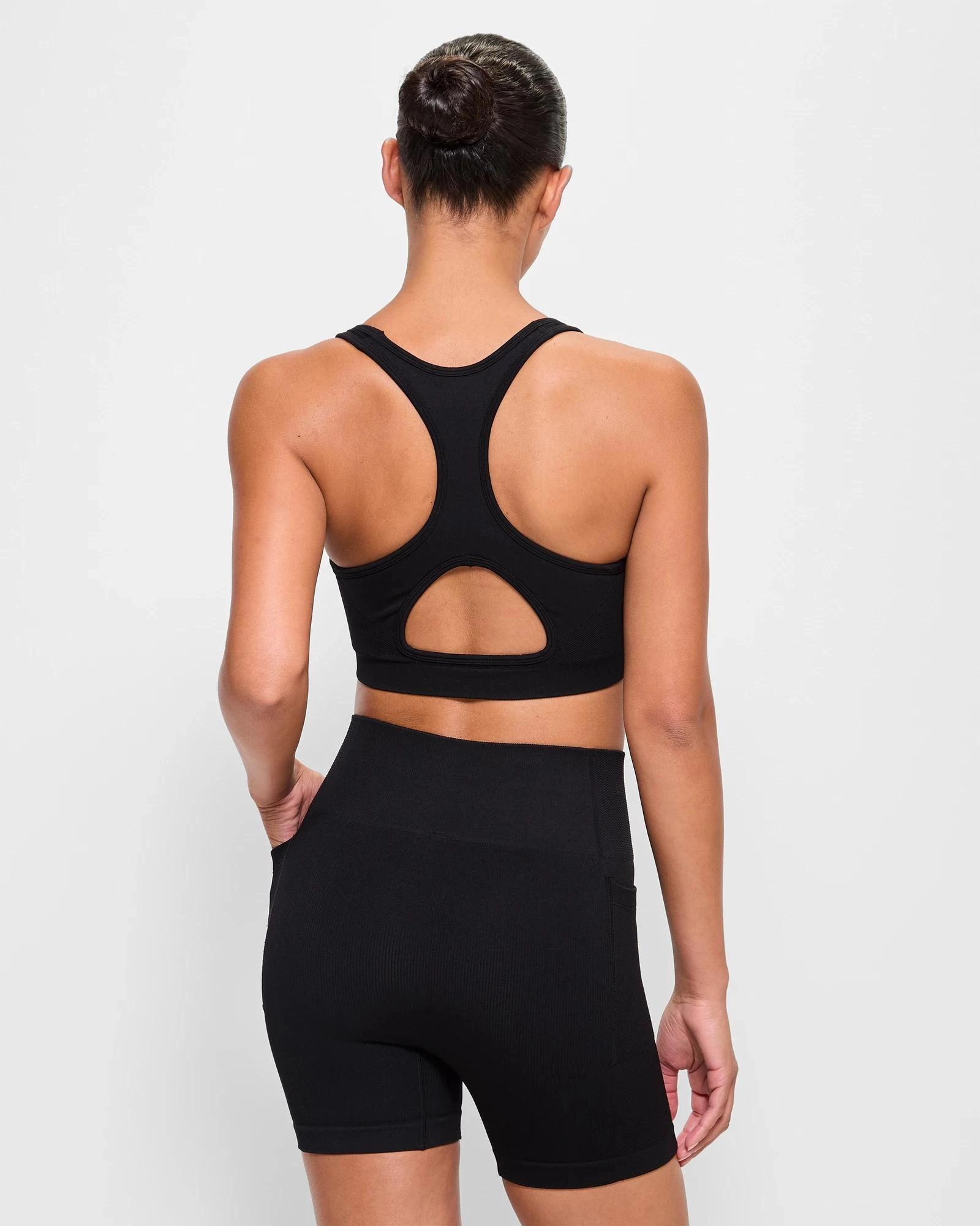 4 Target Active Seamfree Yoga Pocket Bike Shorts BLACK, 4 of 5