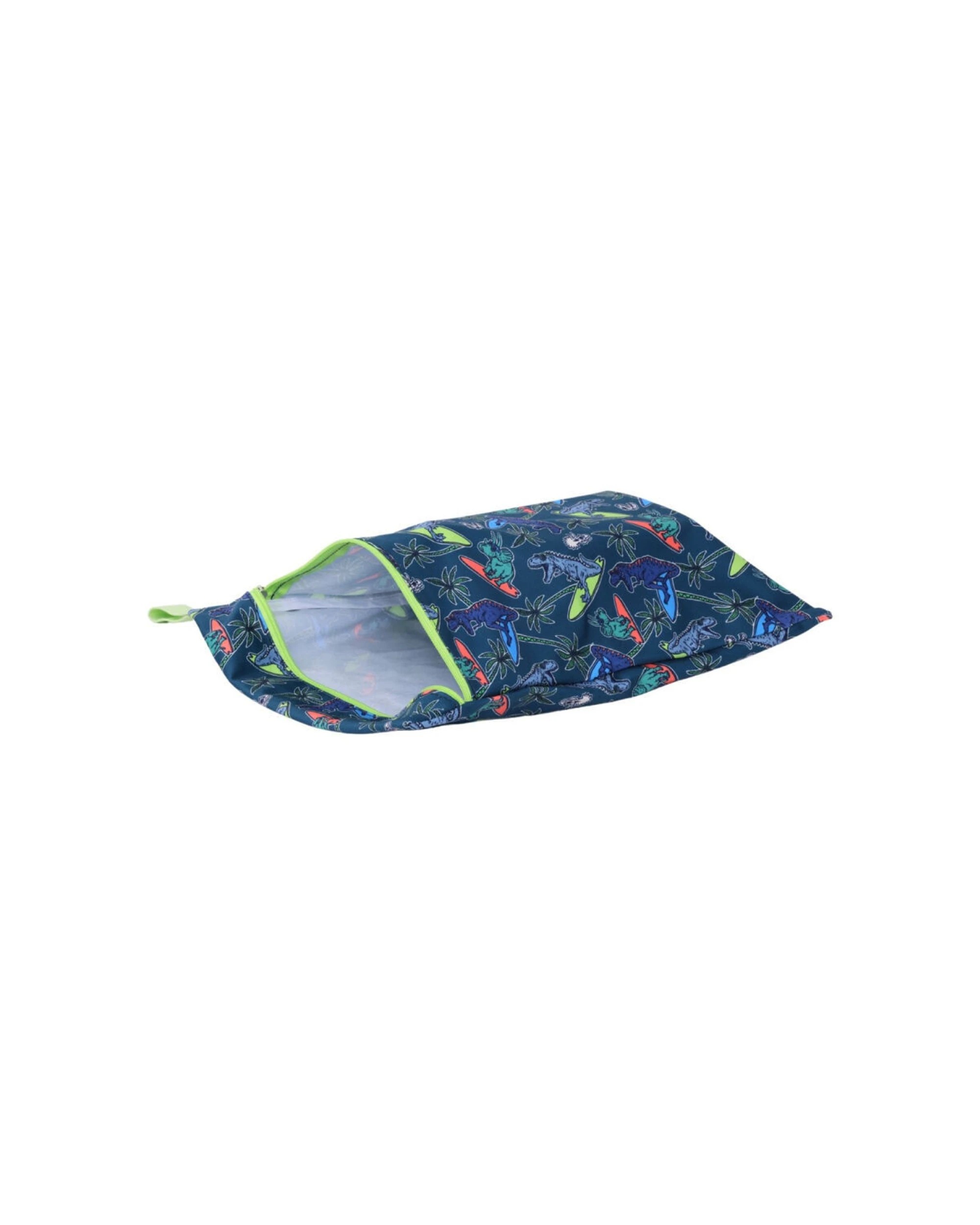 2 Splosh Out & About Dino Waterproof Kids/Children Wet Bag 40x30cm - Blue, 2 of 5