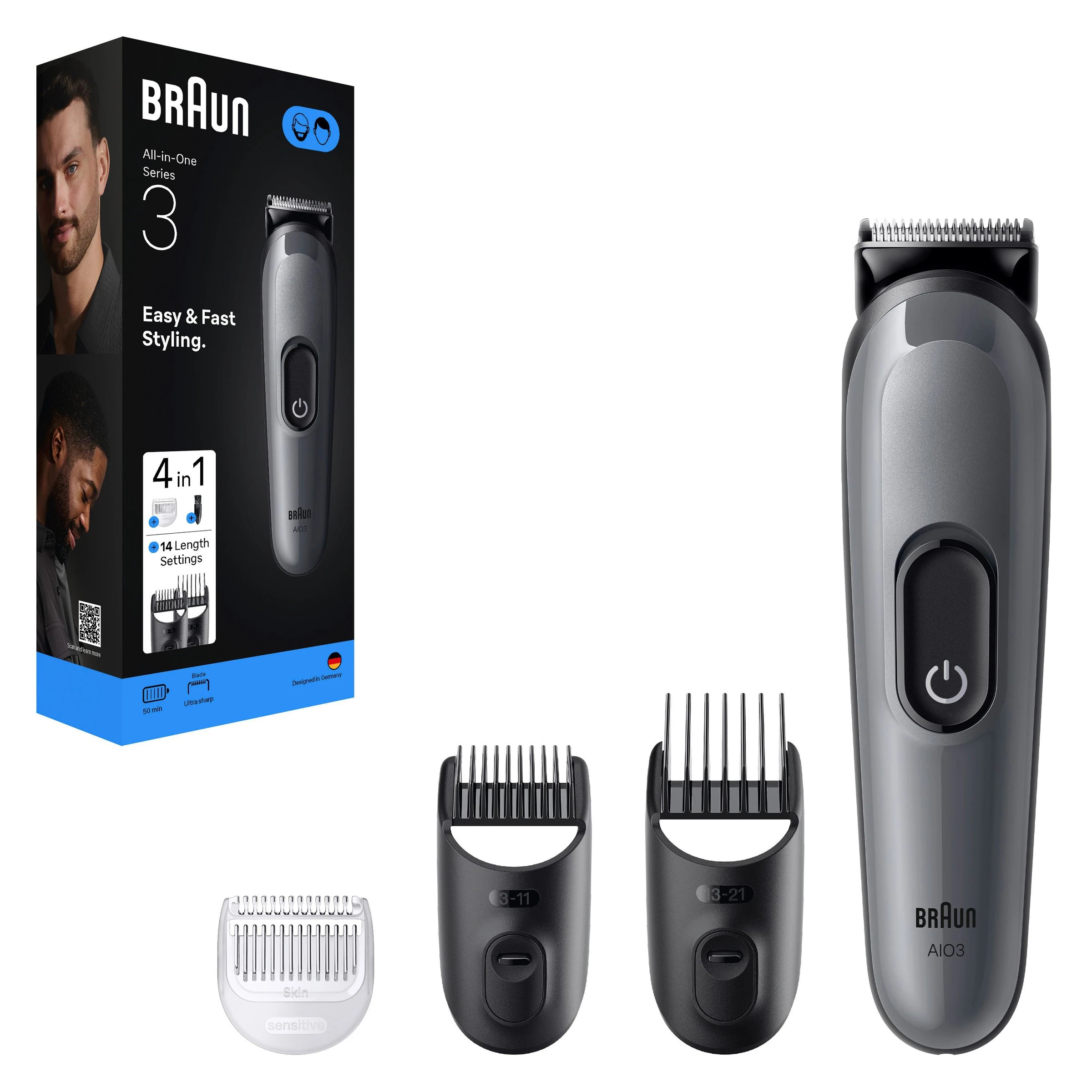 4 Braun All-in-One Series 3 Grooming Kit, 4 of 9