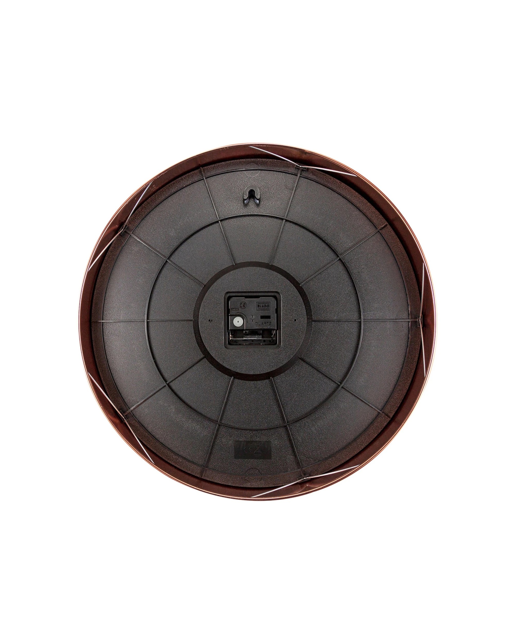 5 NeXtime Reflection Wall Clock Silent Sweep Metal Case 40cm - Metallic, 5 of 5