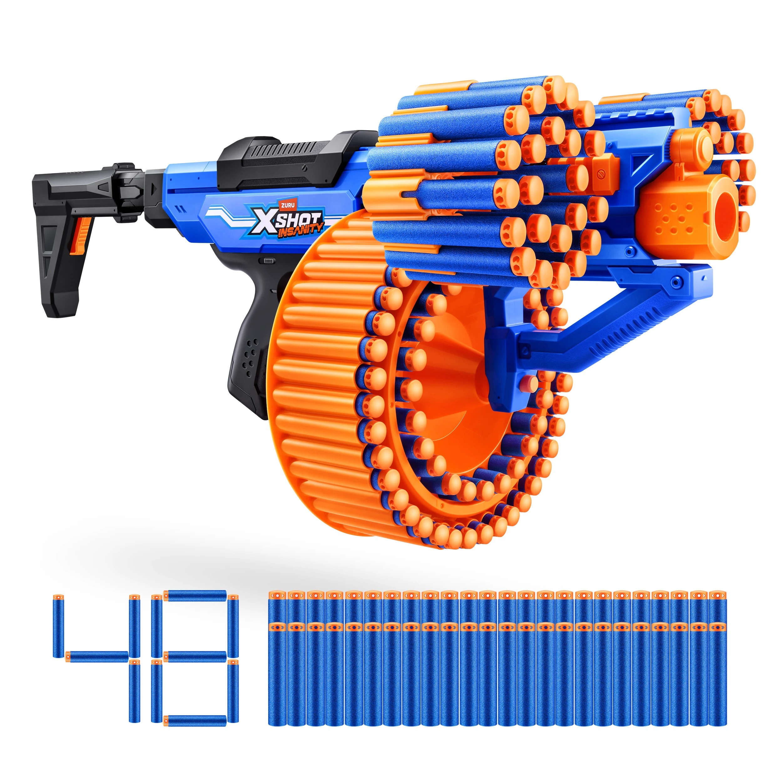 1 ZURU X-Shot Insanity Blitz Hammer Blaster, 1 of 3