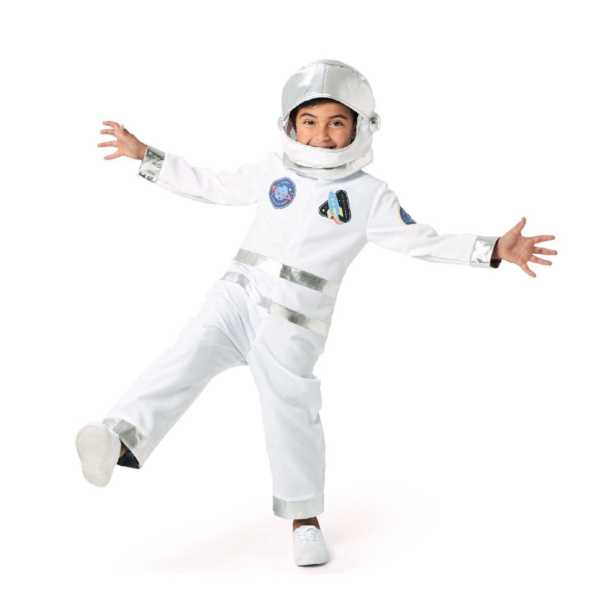 1 Astronaut Costume - Ages 4-6 Years, 1 of 3