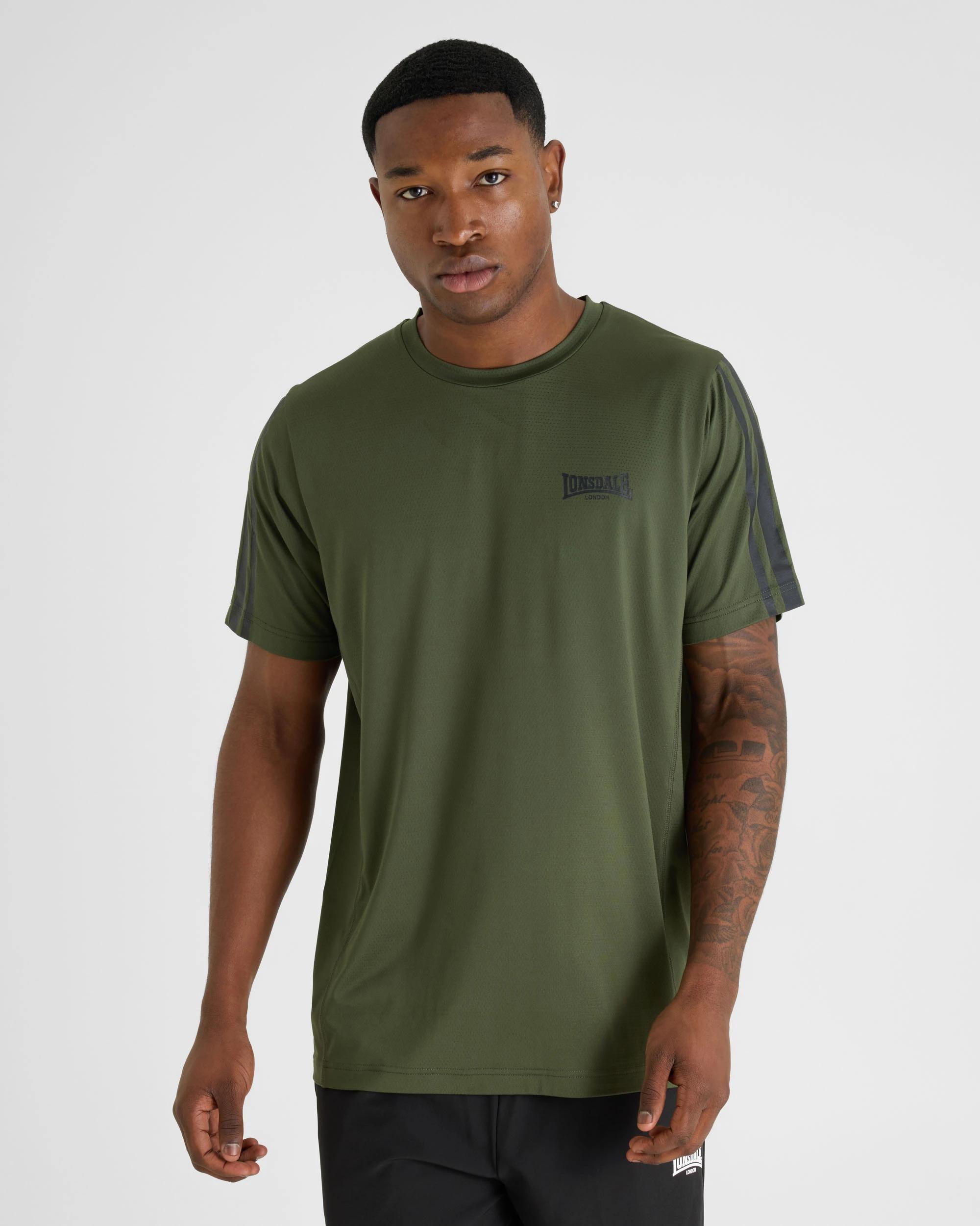 1 Lonsdale London Active T-Shirt OLIVE, 1 of 5