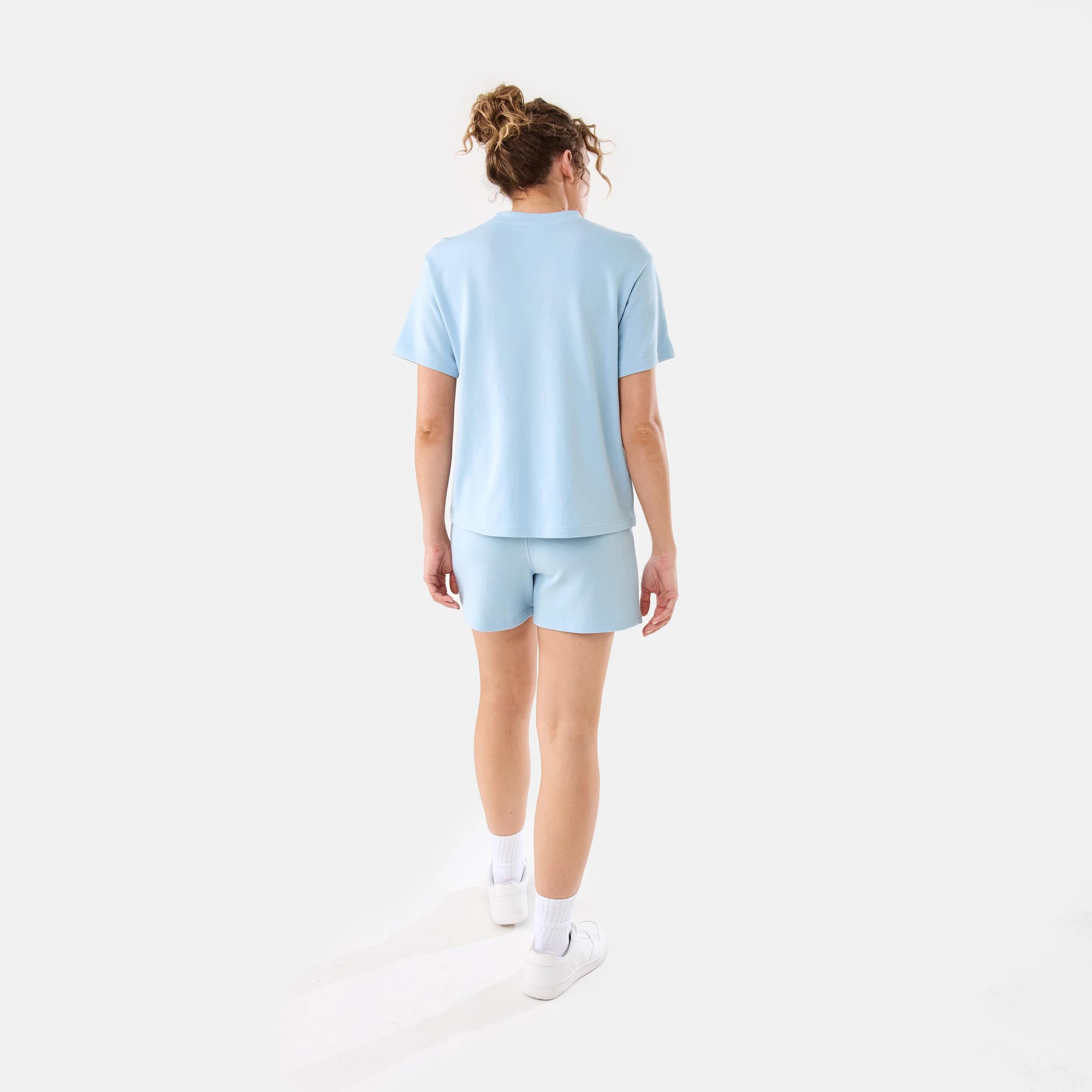5 Active Womens Terry Shorts SPINDLE BLUE, 5 of 6