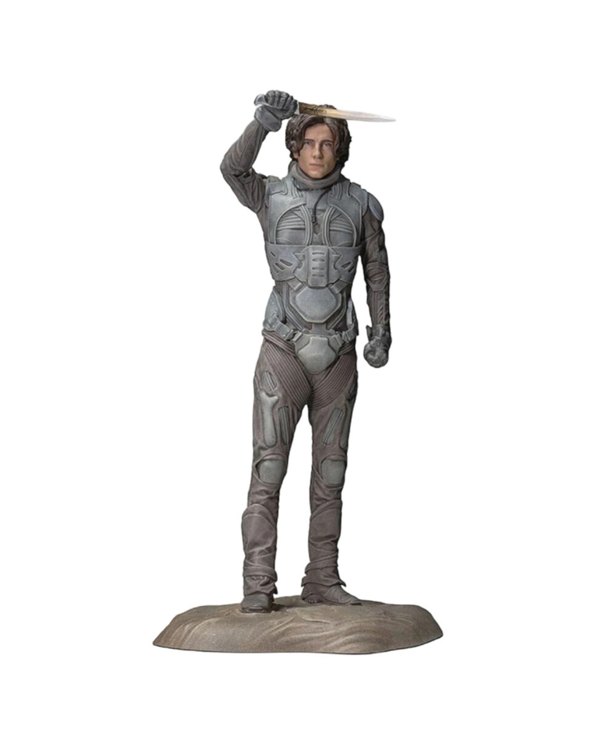 1 DUNE Paul Atreides PVC Action Figure 9.25in - Collectible With Sword - Poseable
 - grey, 1 of 3