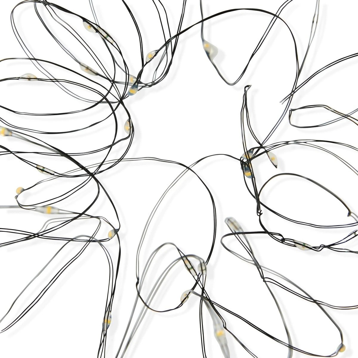 5 Black Wire String Lights, 5 of 8