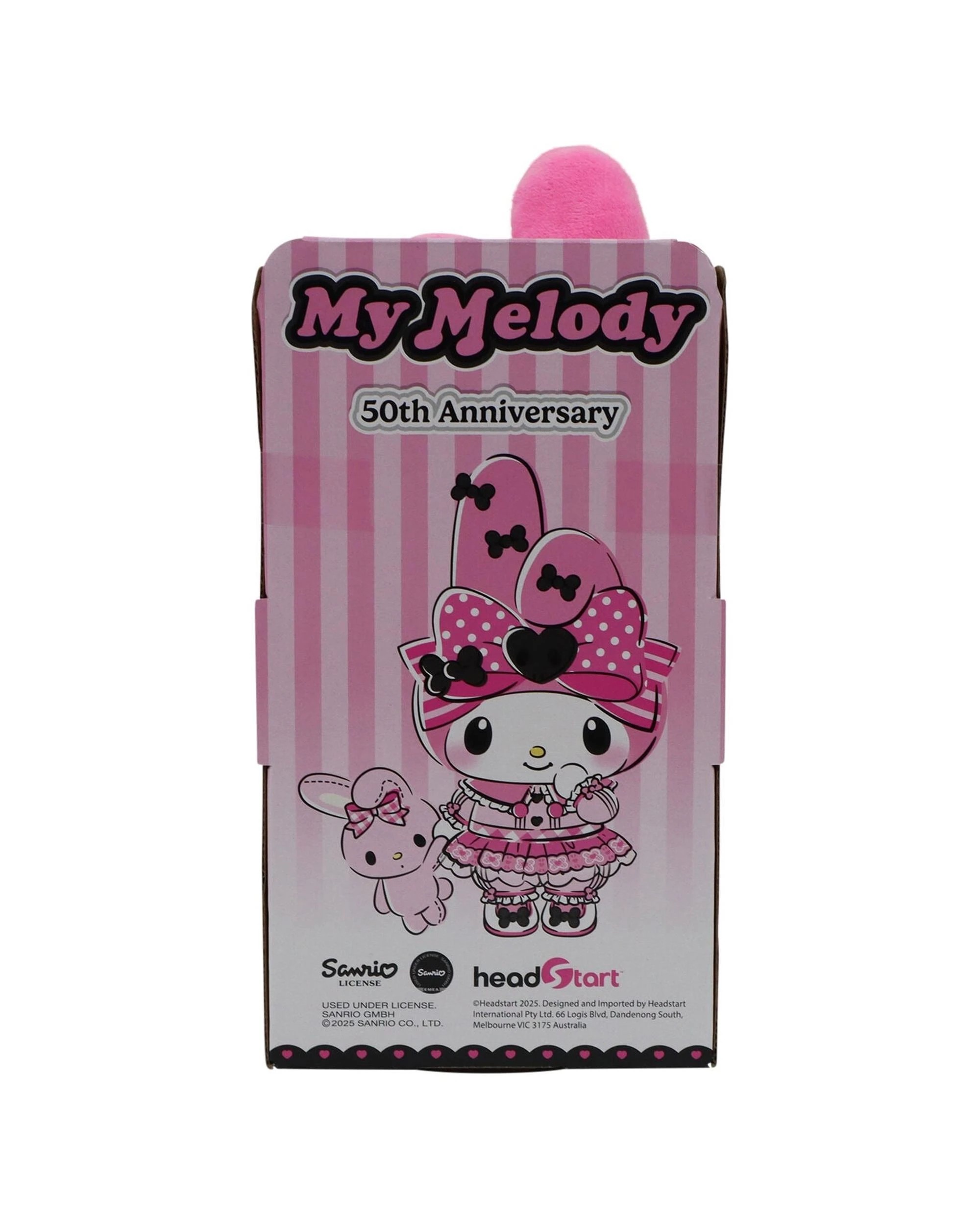 3 Sanrio My Melody 50th Anniversary Small 8 inch Plush, 3 of 3