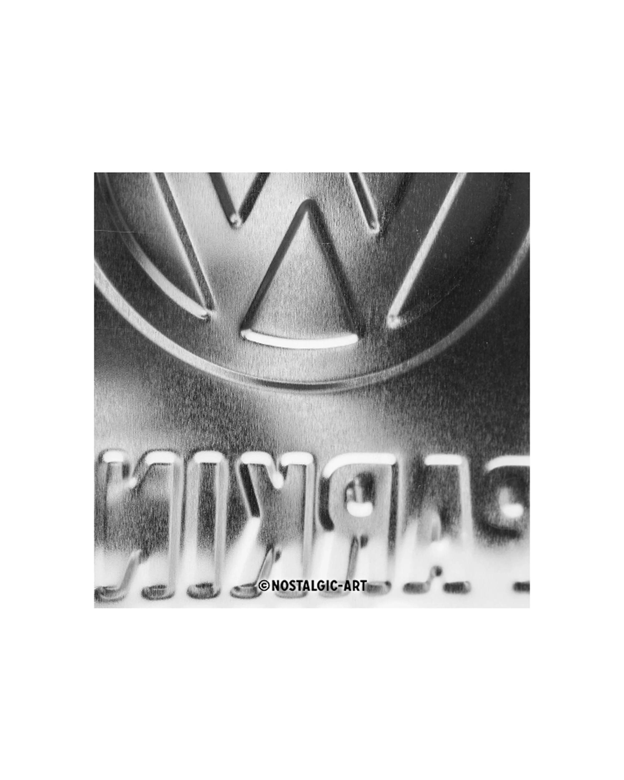 3 Nostalgic-Art Medium 20x30cm Metal Wall Art Sign Plaque - VW Parking Only - Blue, 3 of 3