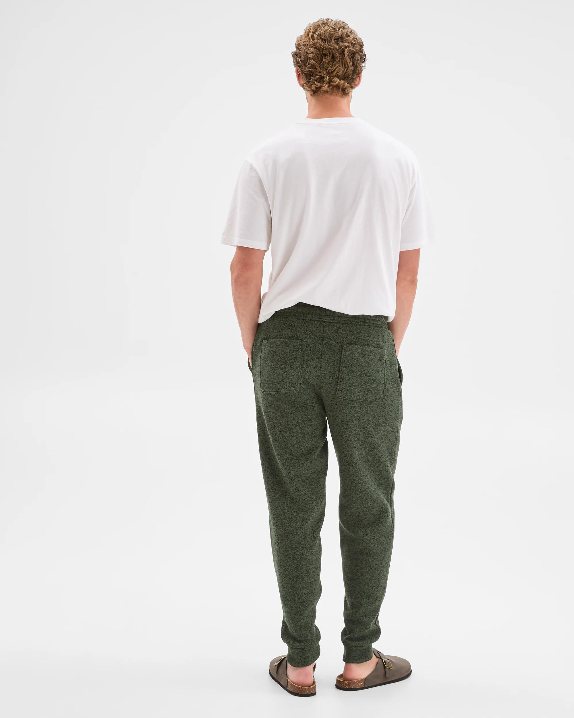 7 Target Man Cuffed Full Length Trackpants GREEN MARLE, 7 of 7
