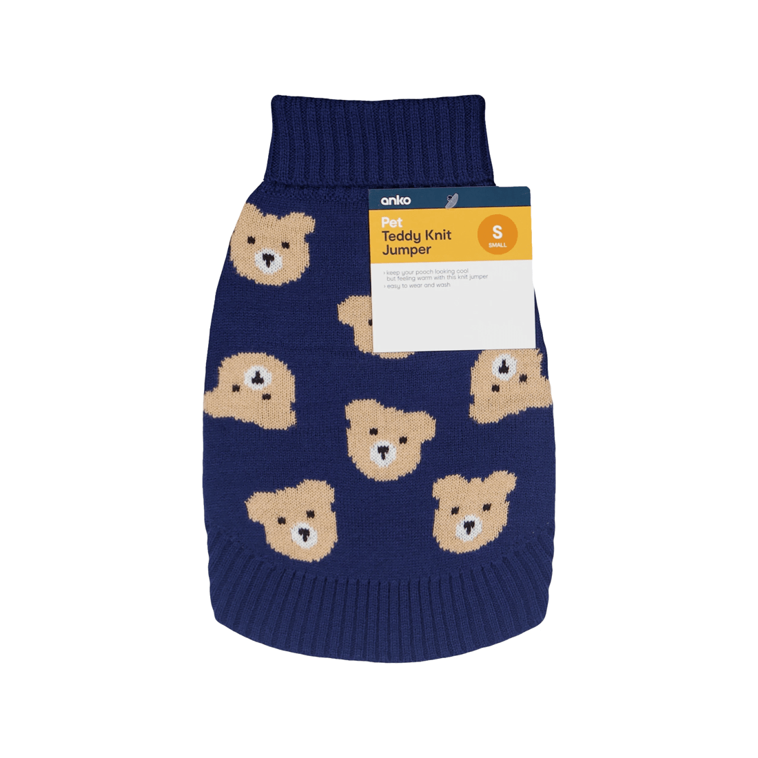 9 Pet Teddy Knit Jumper - Small, 9 of 9