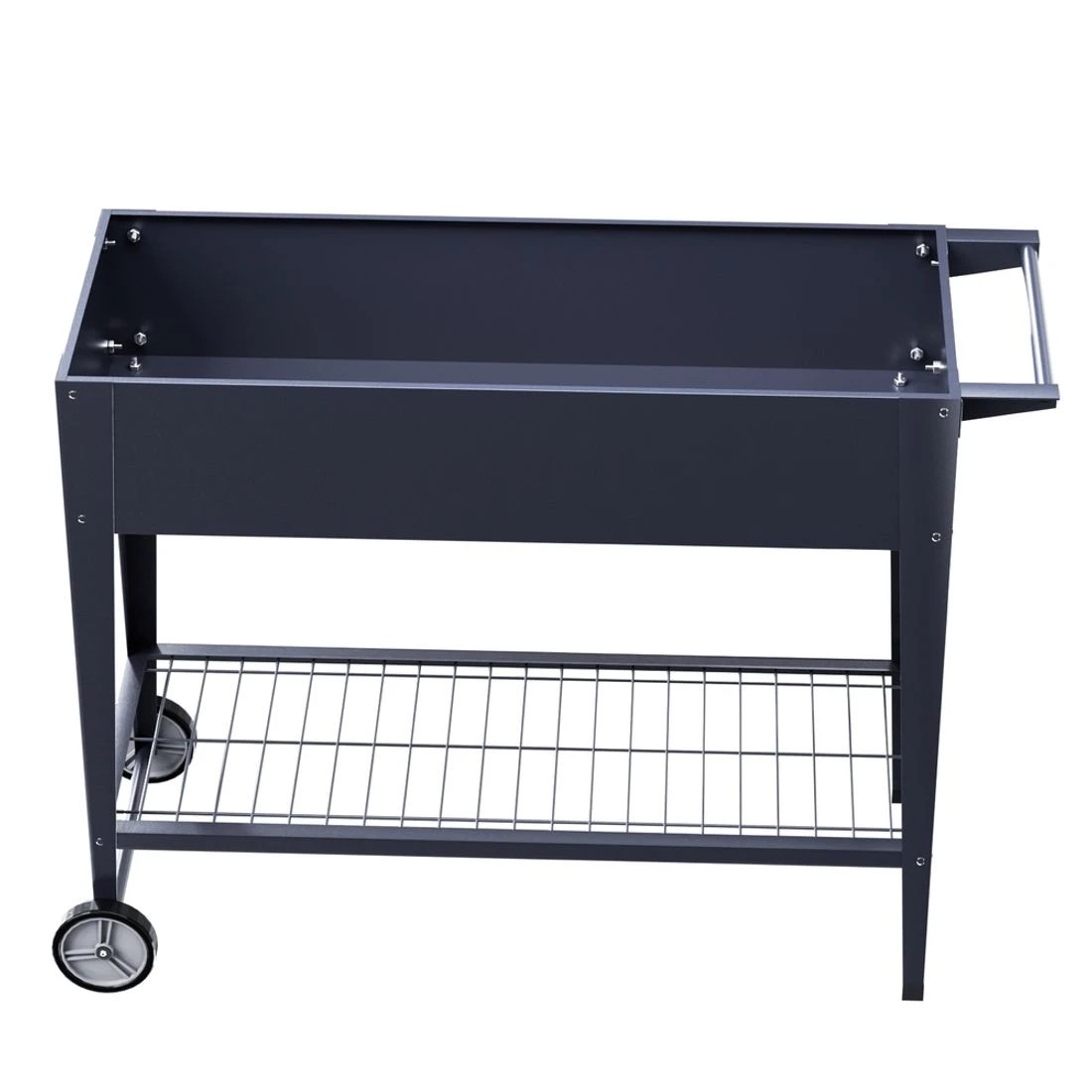3 Green Fingers Garden Bed Elevated 100X40X80cm Planter Box Raised Container Herb - Grey, 3 of 6