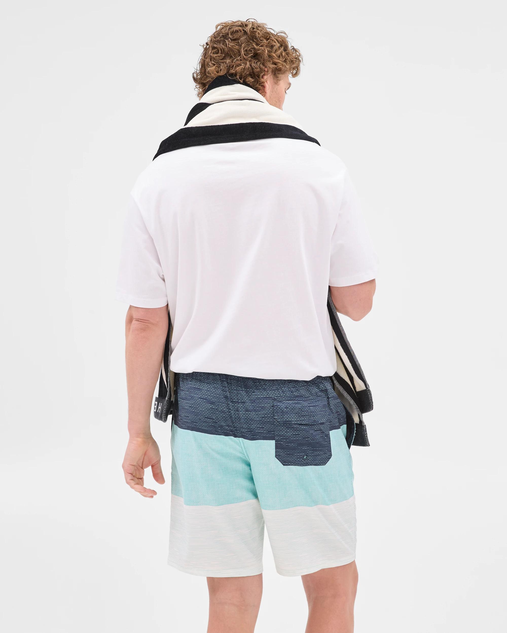 4 Target Blocked Swim Boardshorts AQUA, 4 of 10