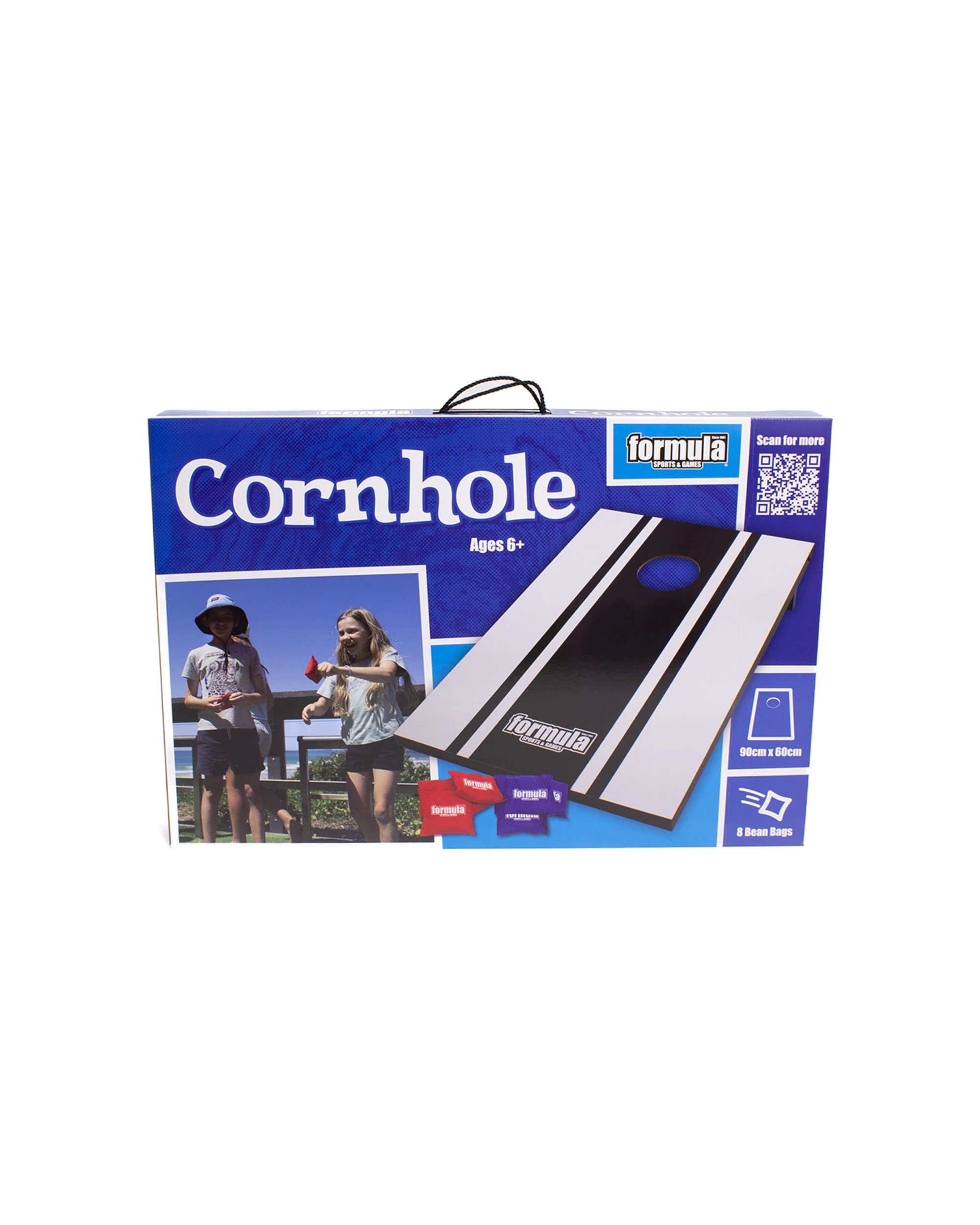 2 Formula Sports Cornhole Kids Family Outdoor Toys Portable 90x60cm - Multi, 2 of 3