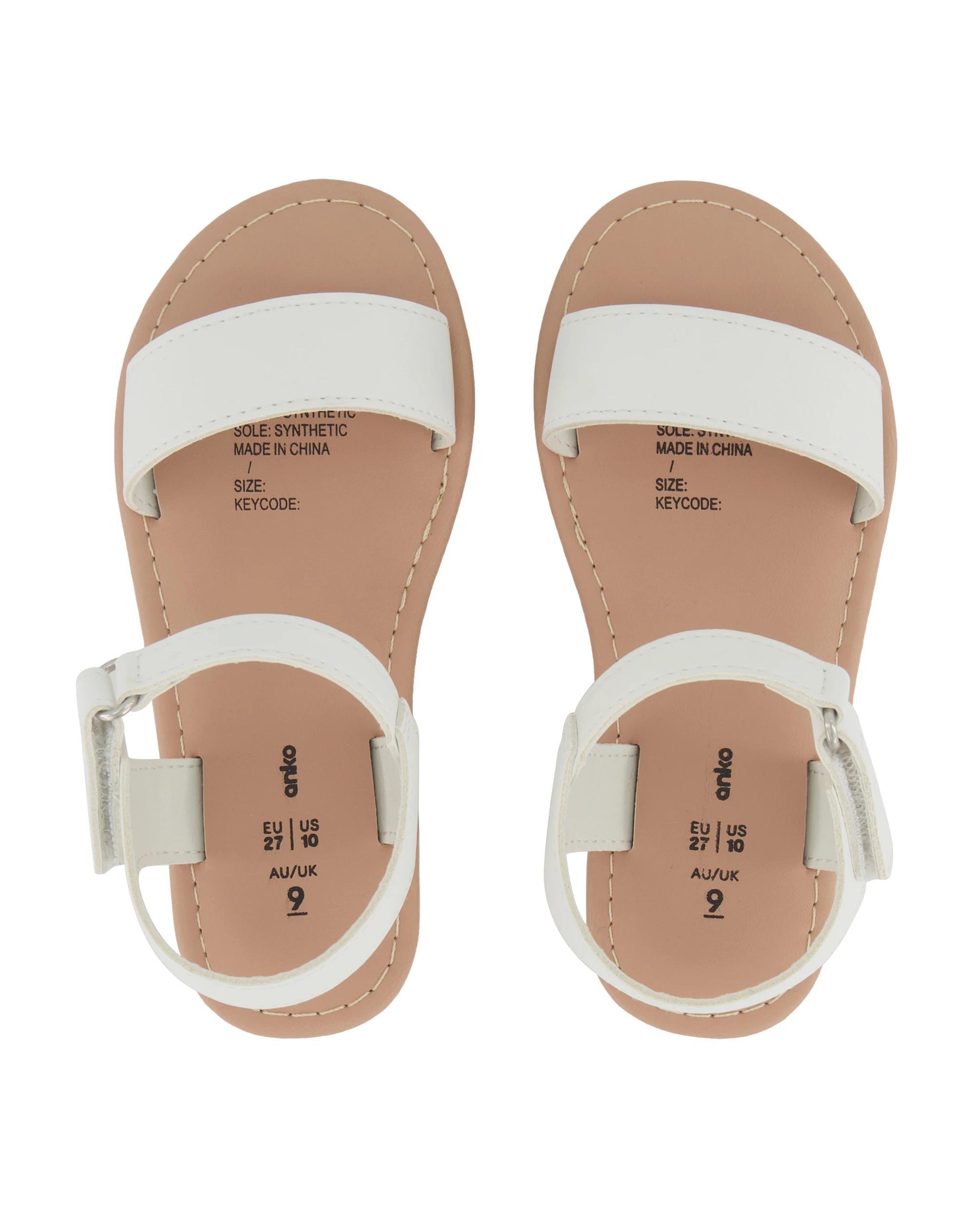 3 Junior Sandals White, 3 of 4