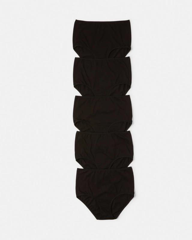 5 Pack Cotton Stretch Full Br
