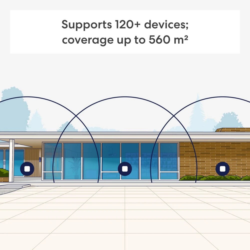 4 Amazon eero 7 Dual Mesh WiFi-7 Router 3 Pack, 4 of 7